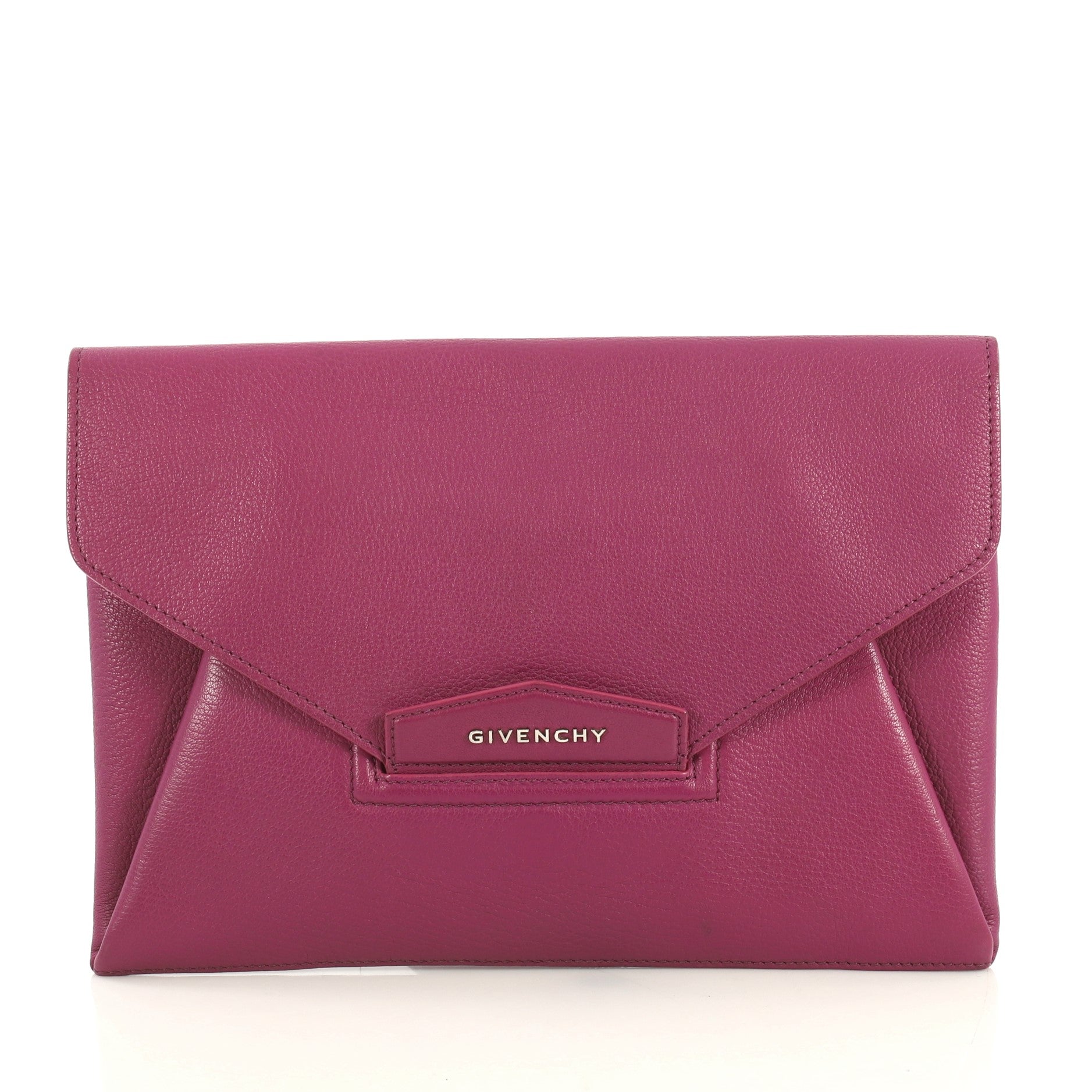 Antigona Envelope Clutch Leather Medium