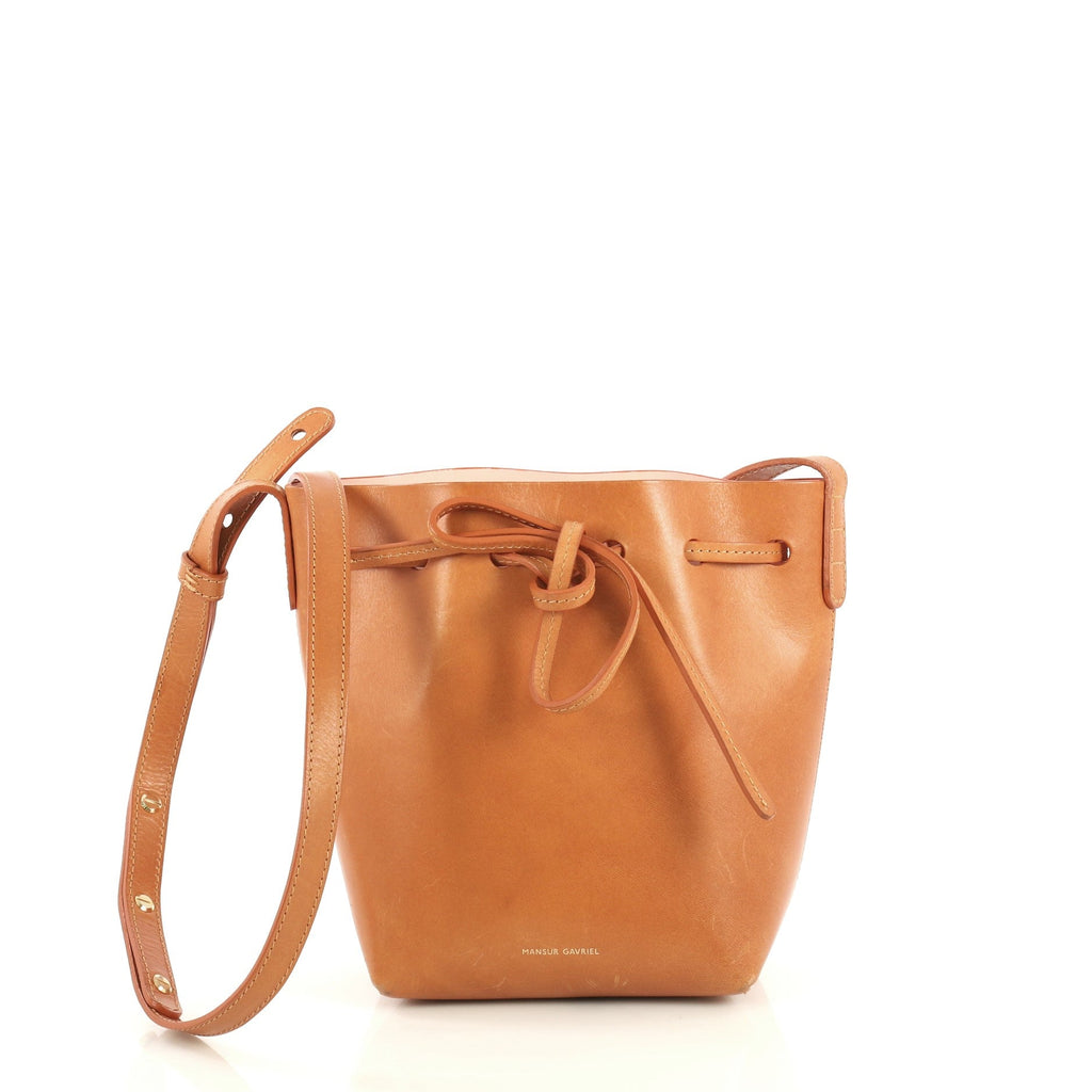 Bucket Bag Leather Mini Mini