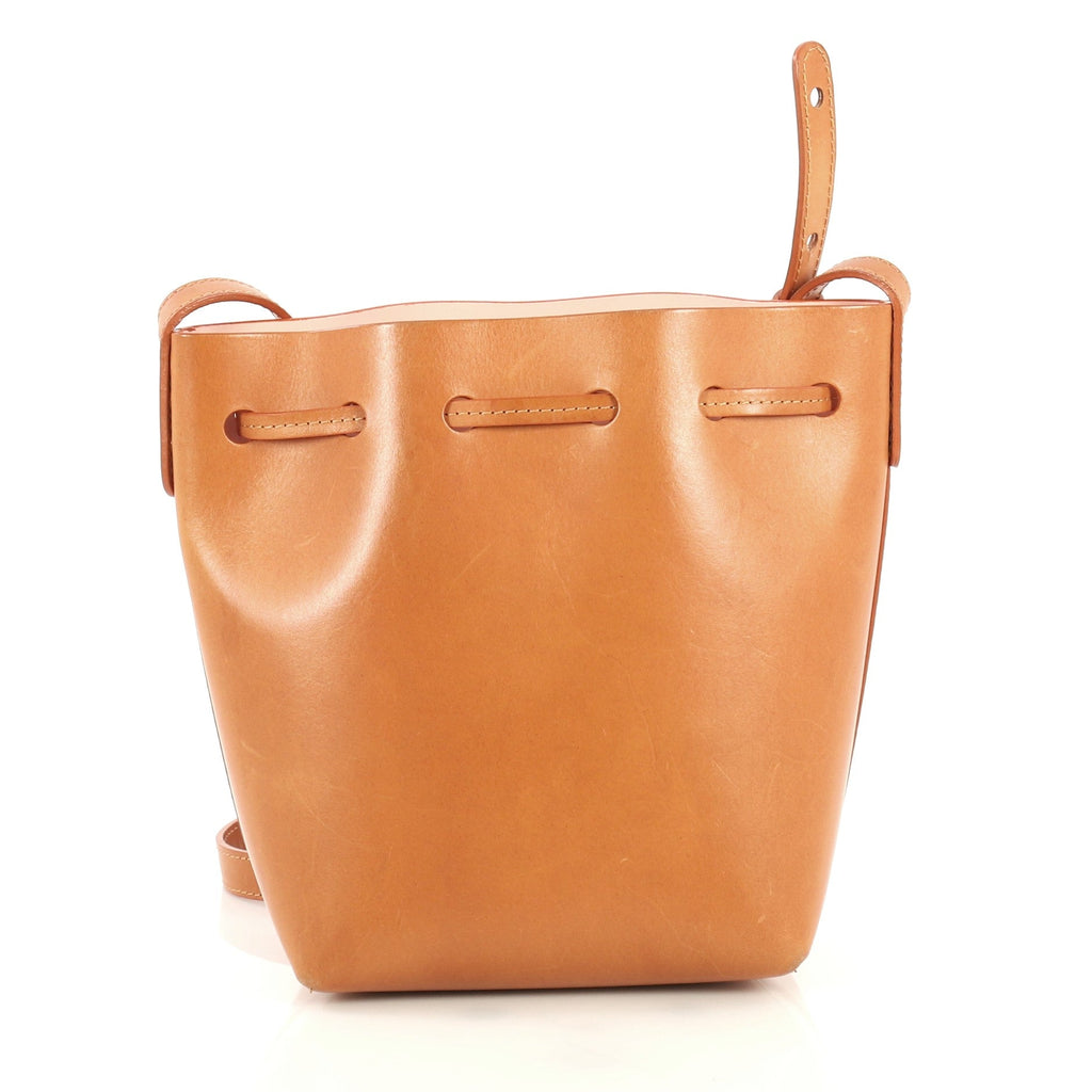 Bucket Bag Leather Mini Mini
