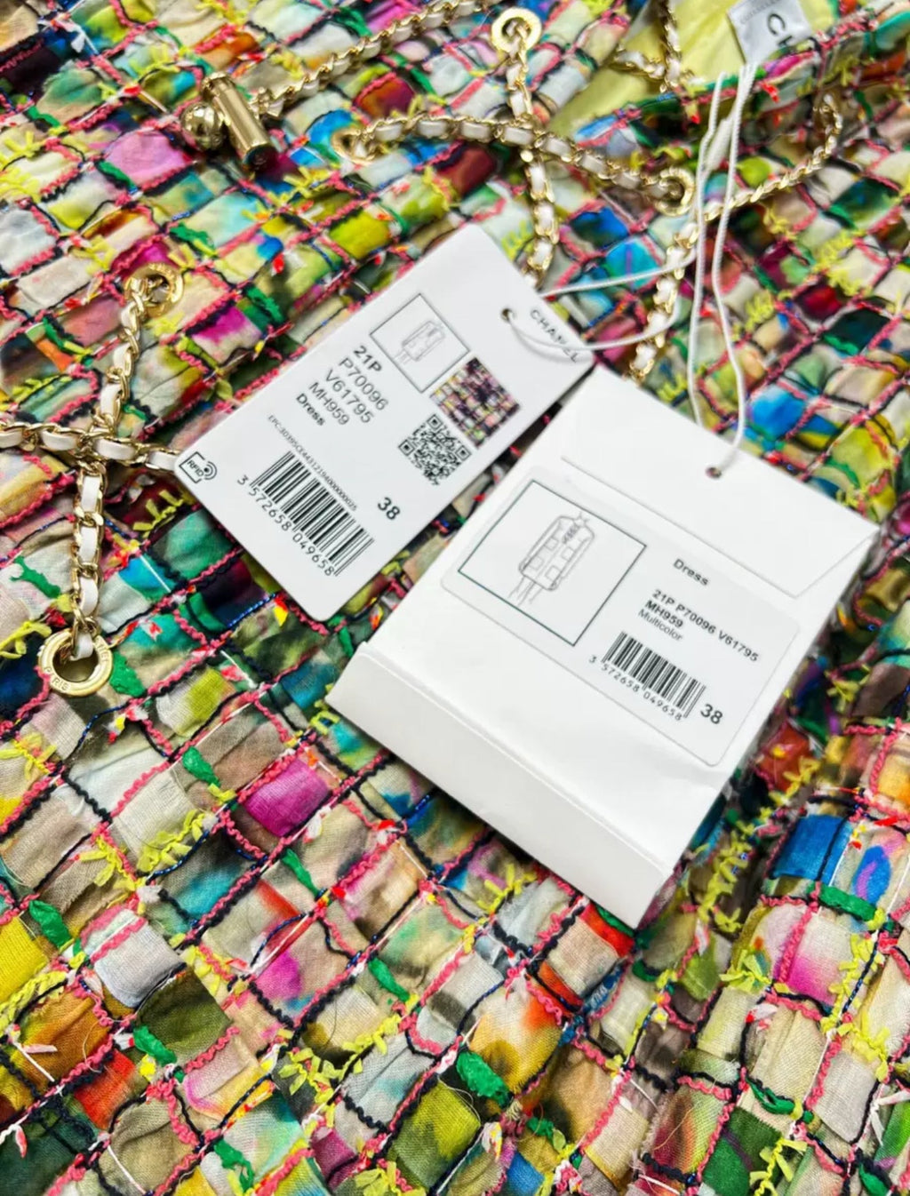 Chanel 21P Multicolor dress size 38
