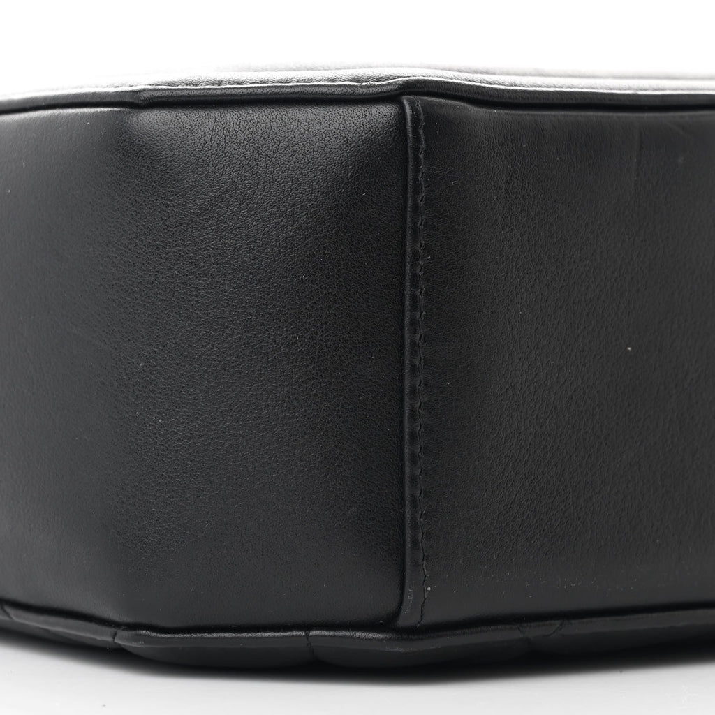 Lambskin CC Octagon Camera Case Black