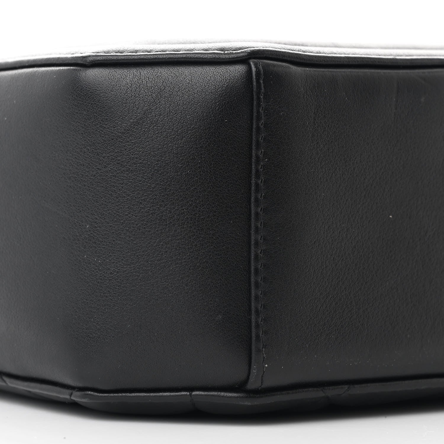 Lambskin CC Octagon Camera Case Black