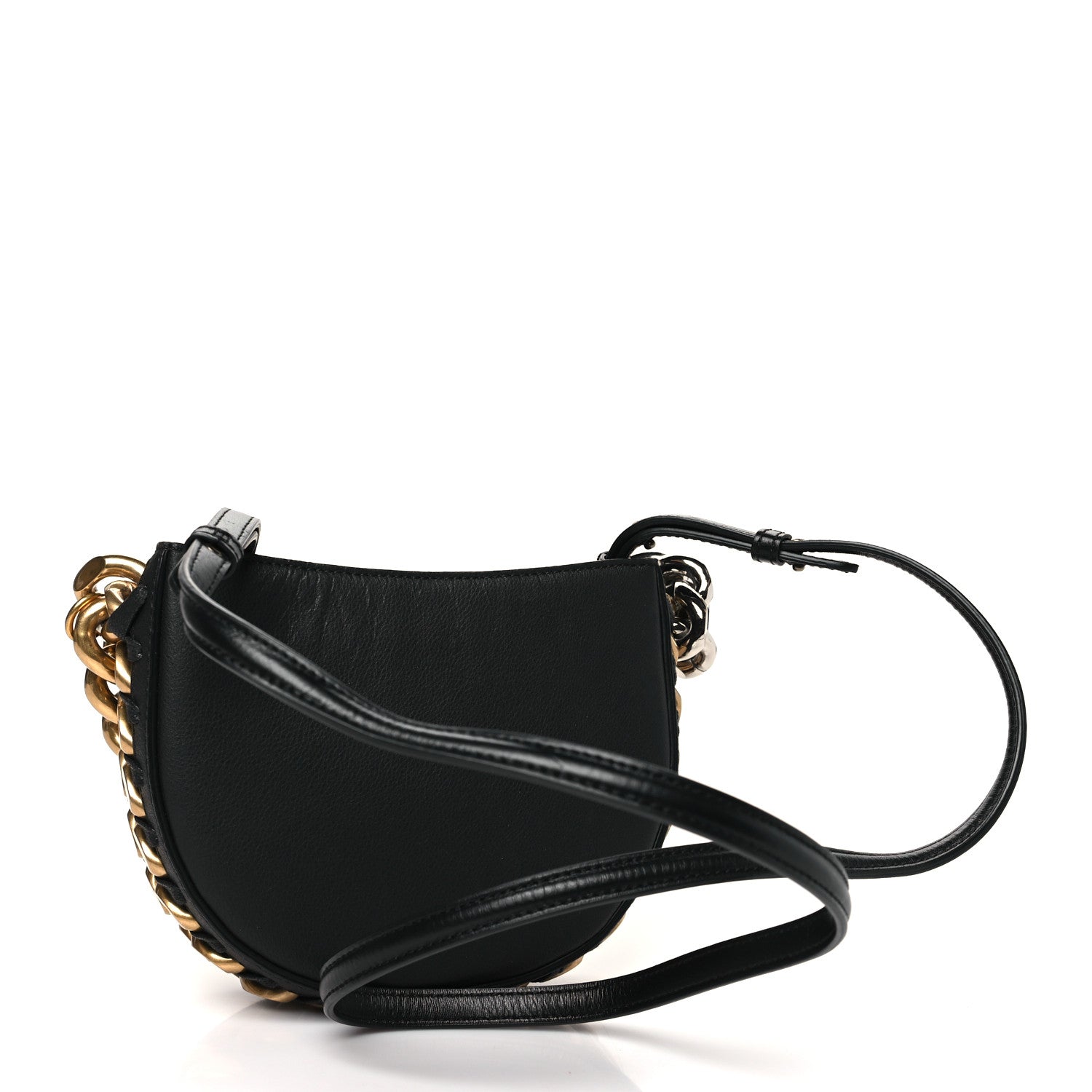 Grained Mycelium Frayme Mylo Shoulder Bag Black
