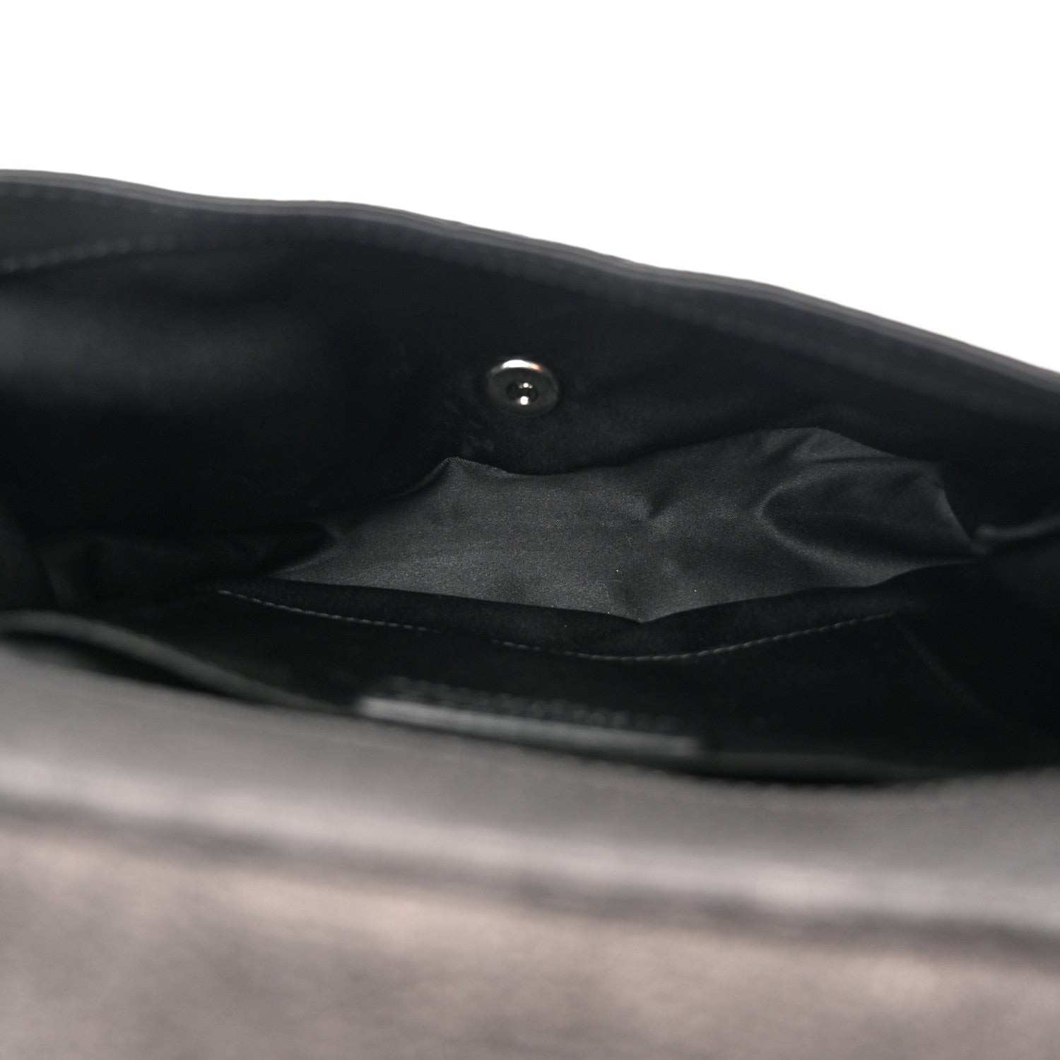 Calfskin Coco Twin Large Flap Black