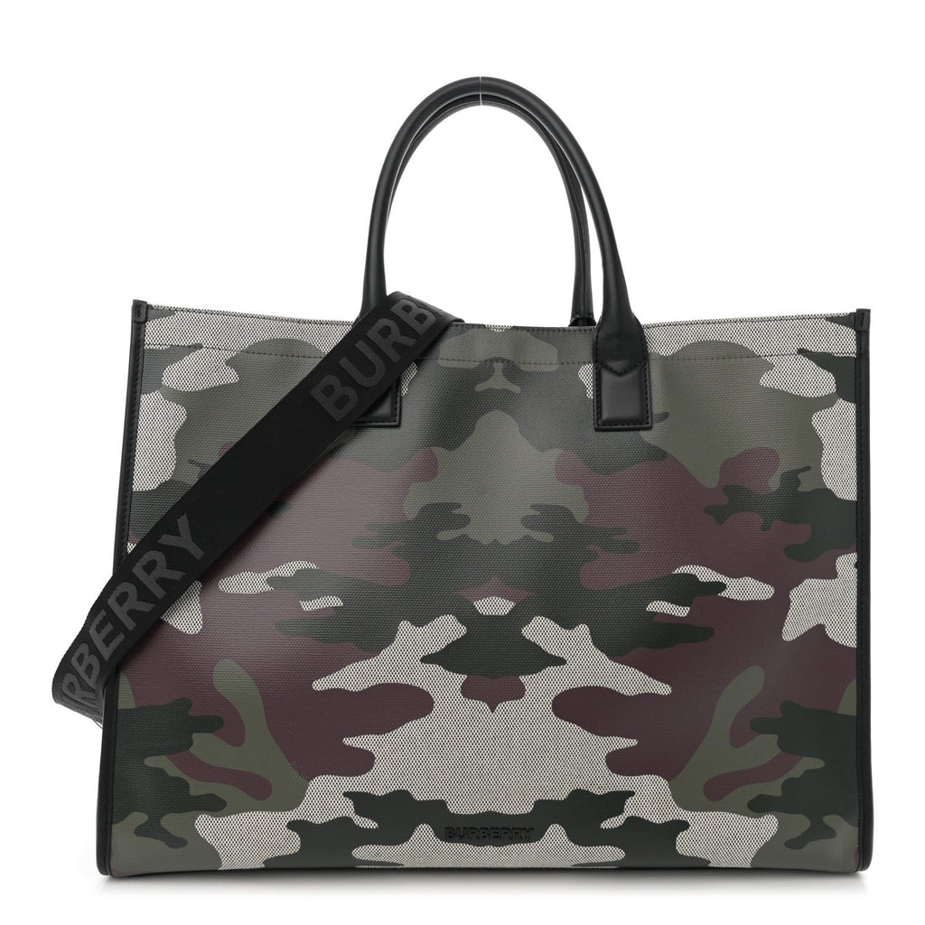 Canvas Denny Camouflage Tote Multicolor