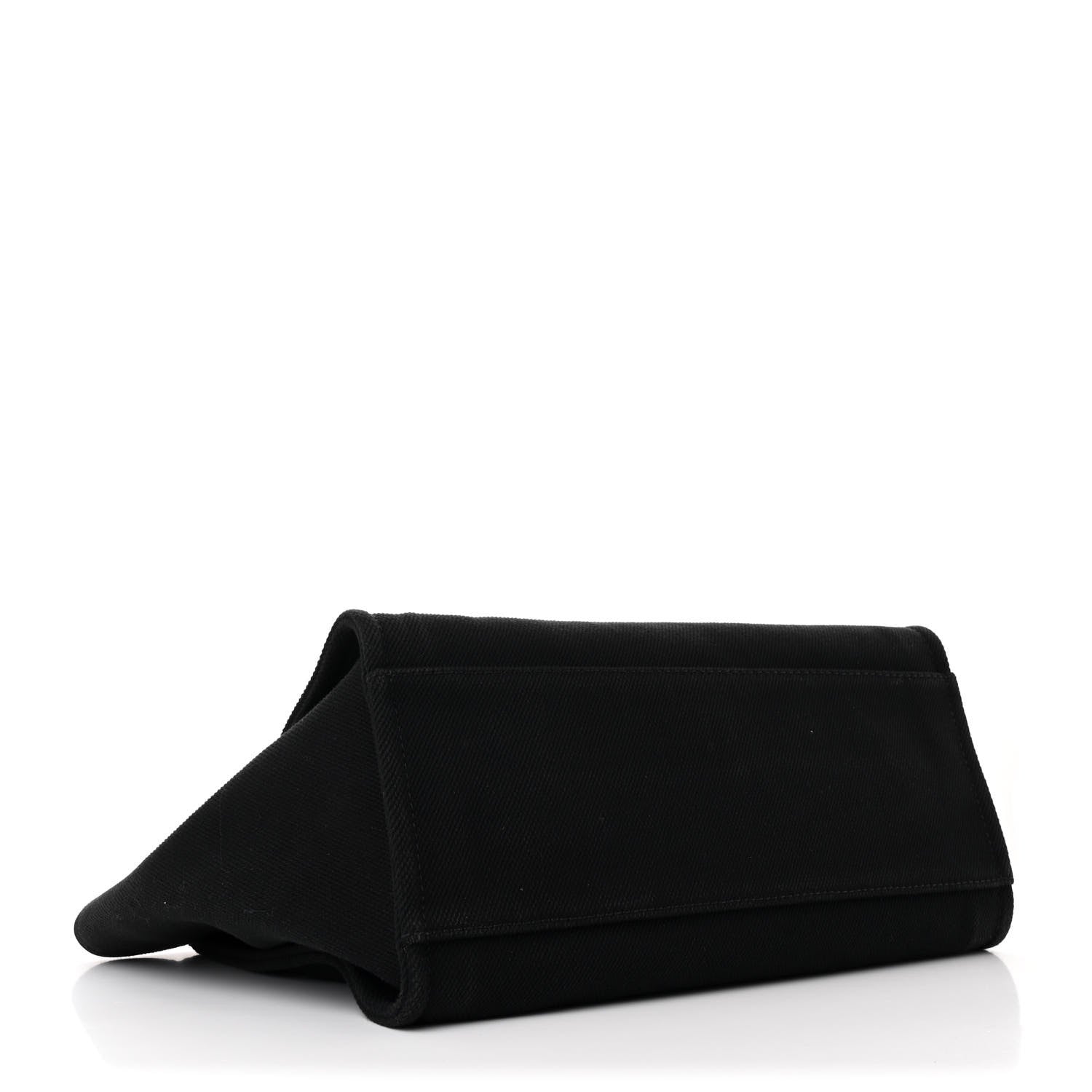 Canvas Pearl Medium Deauville Tote Black