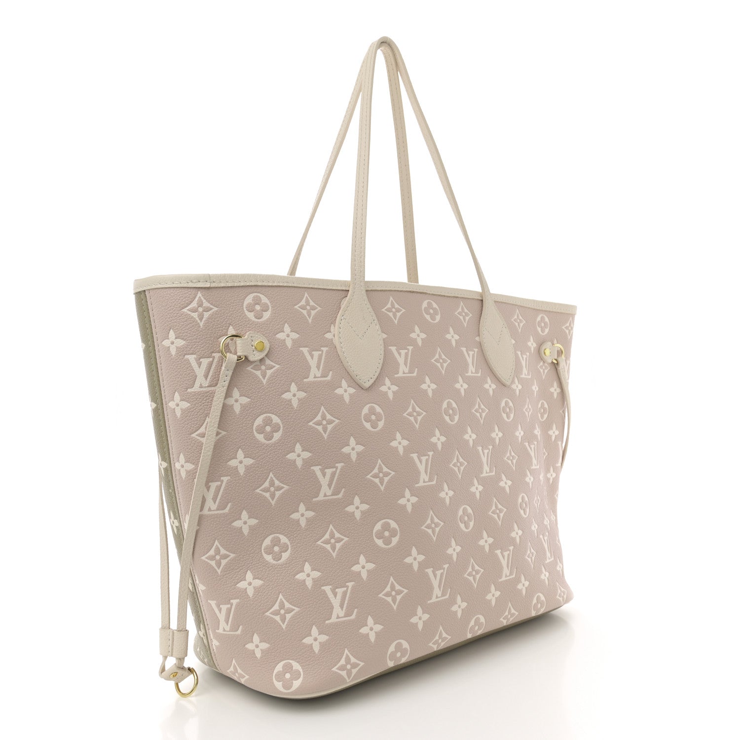 Empreinte Monogram Spring In The City Neverfull MM Kaki Beige Cream