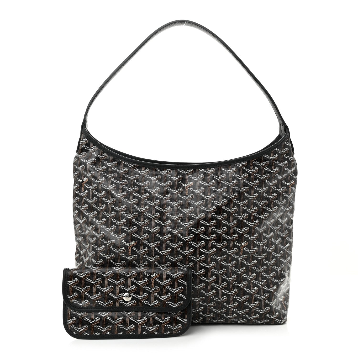 Goyardine Boheme Hobo Black