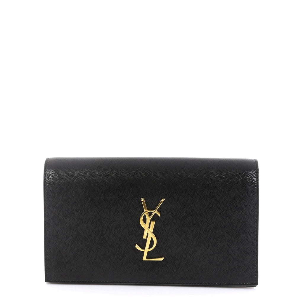 Classic Monogram Clutch Leather