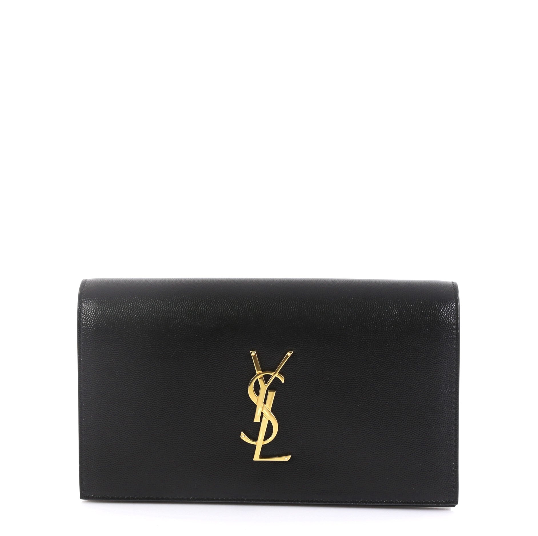 Classic Monogram Clutch Leather