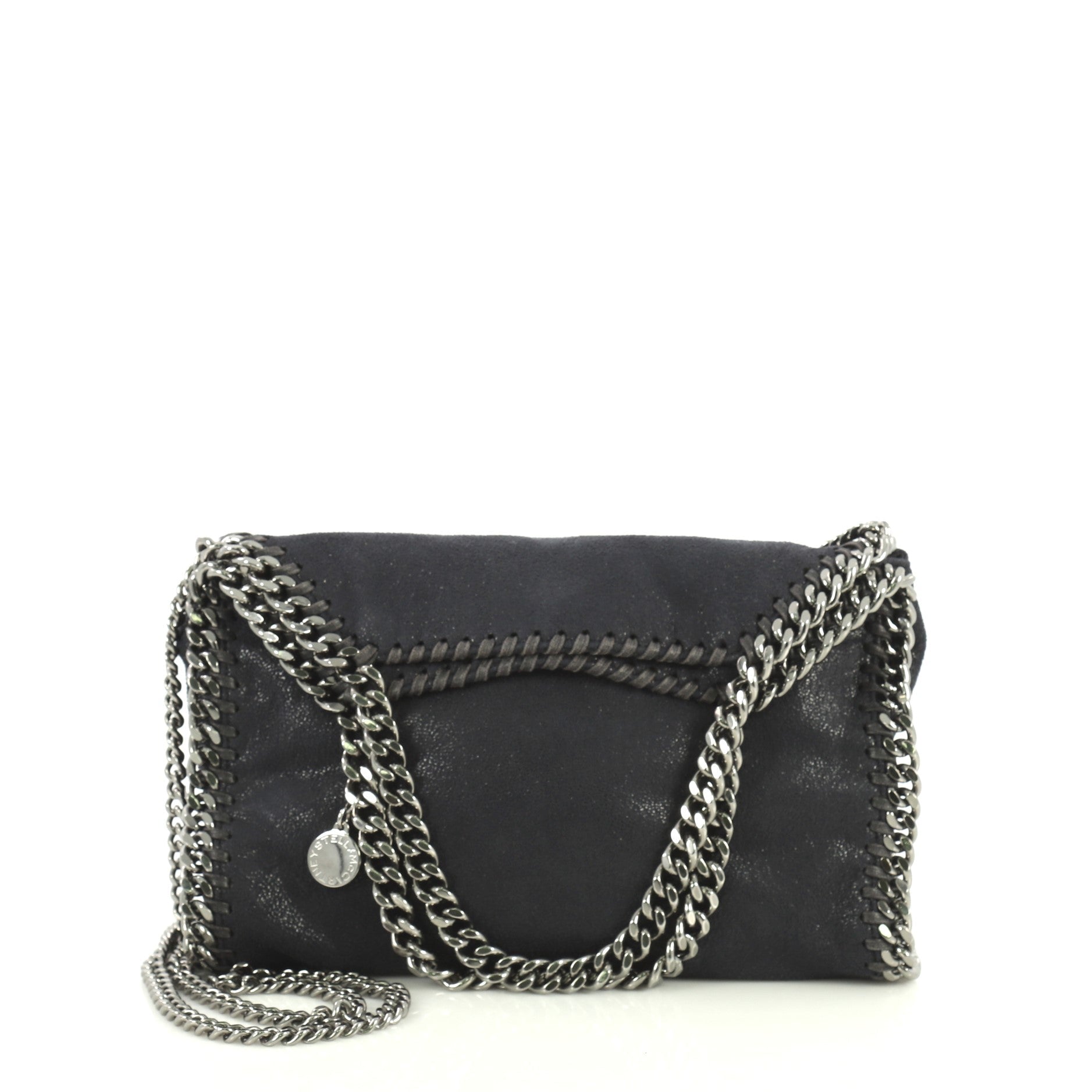 Falabella Fold Over Crossbody Bag Shaggy Deer Mini