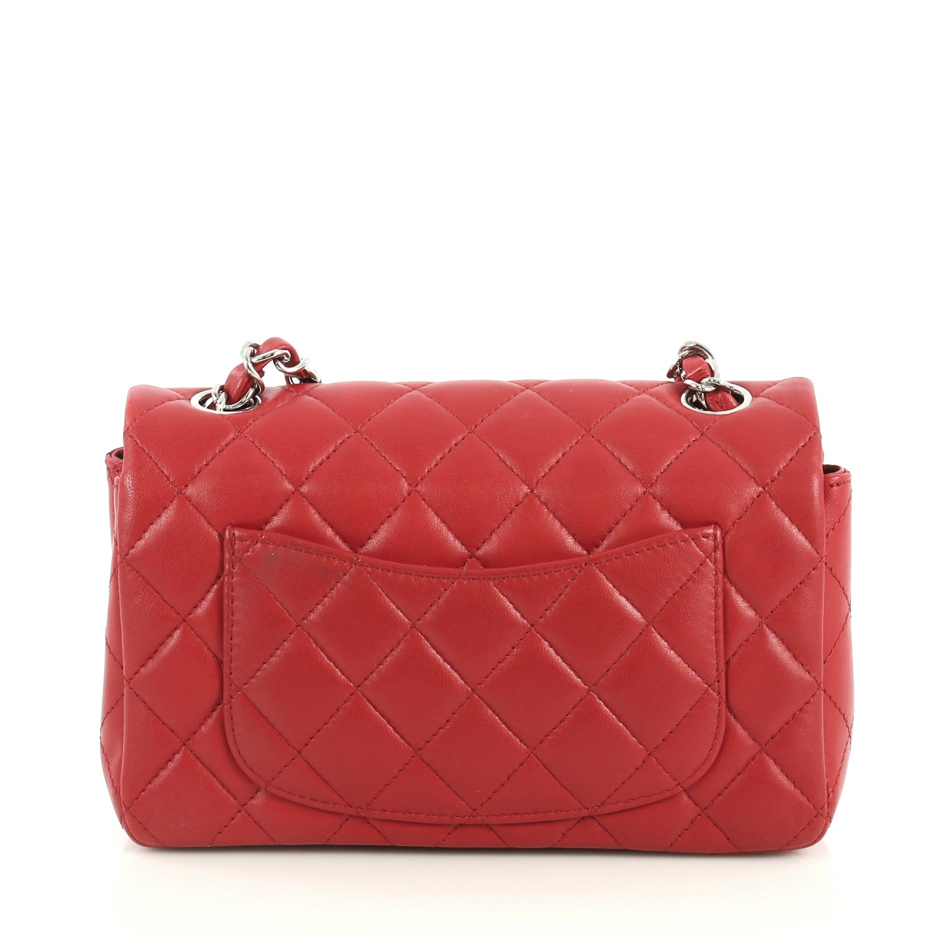Classic Single Flap Bag Quilted Lambskin Mini