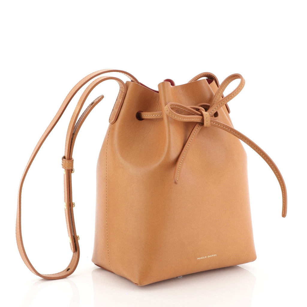 Bucket Bag Leather Mini