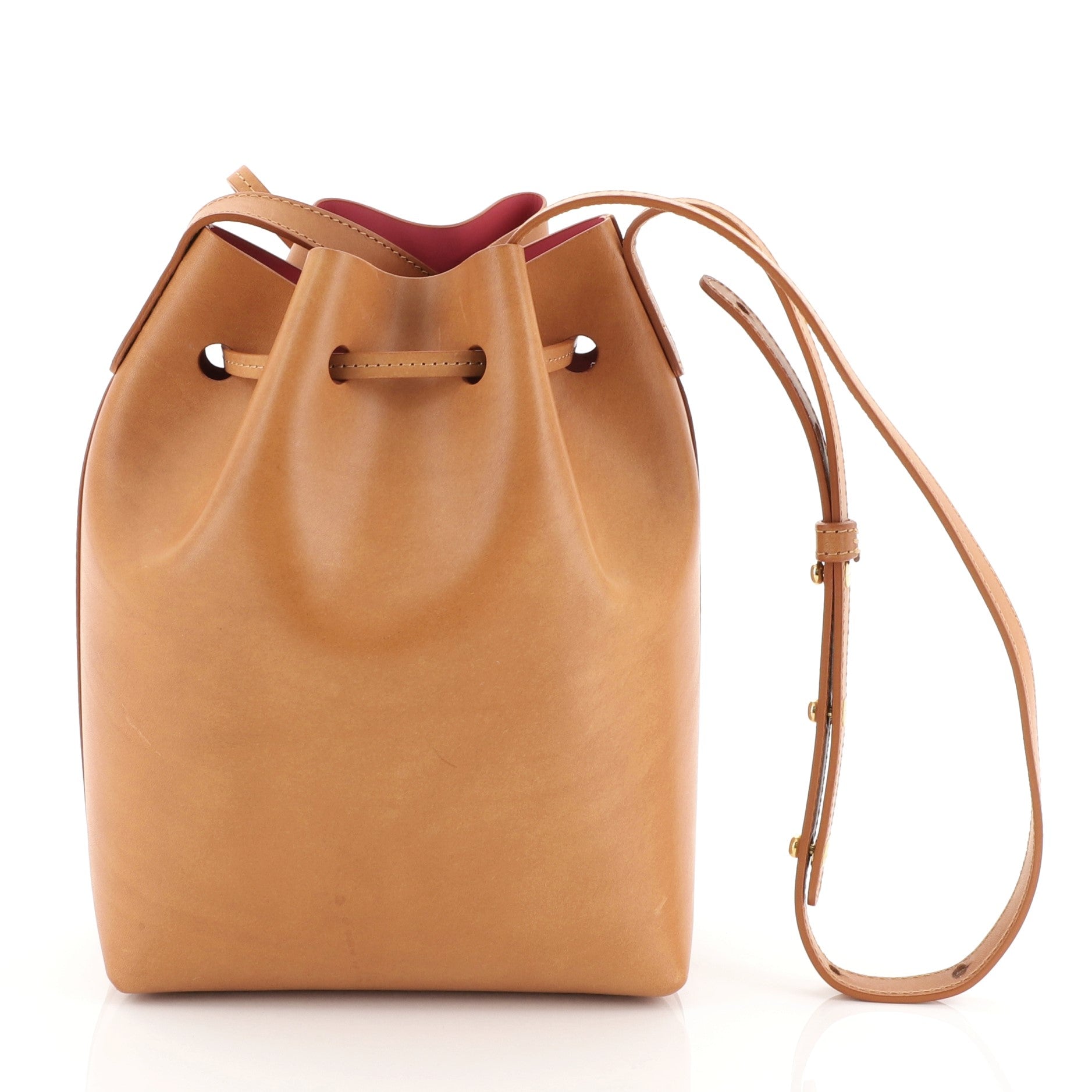 Bucket Bag Leather Mini
