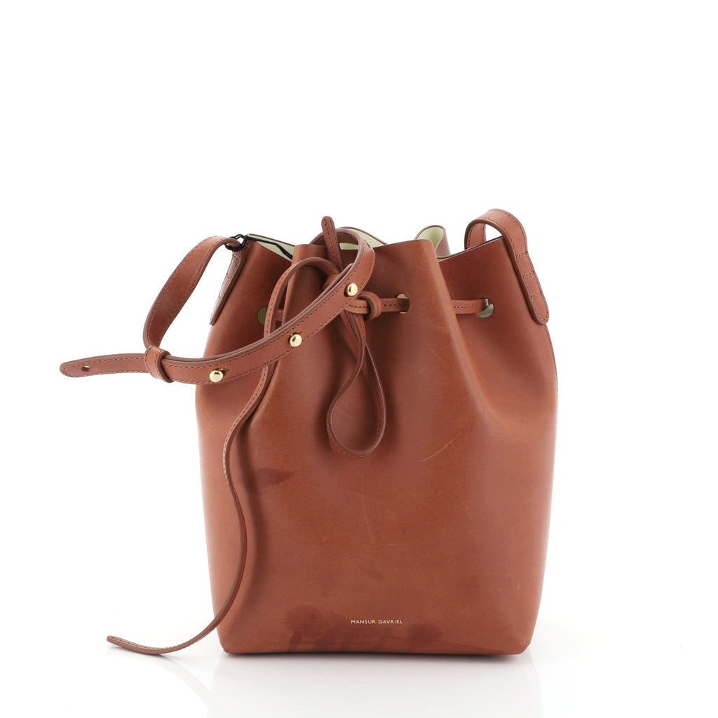 Bucket Bag Leather Mini