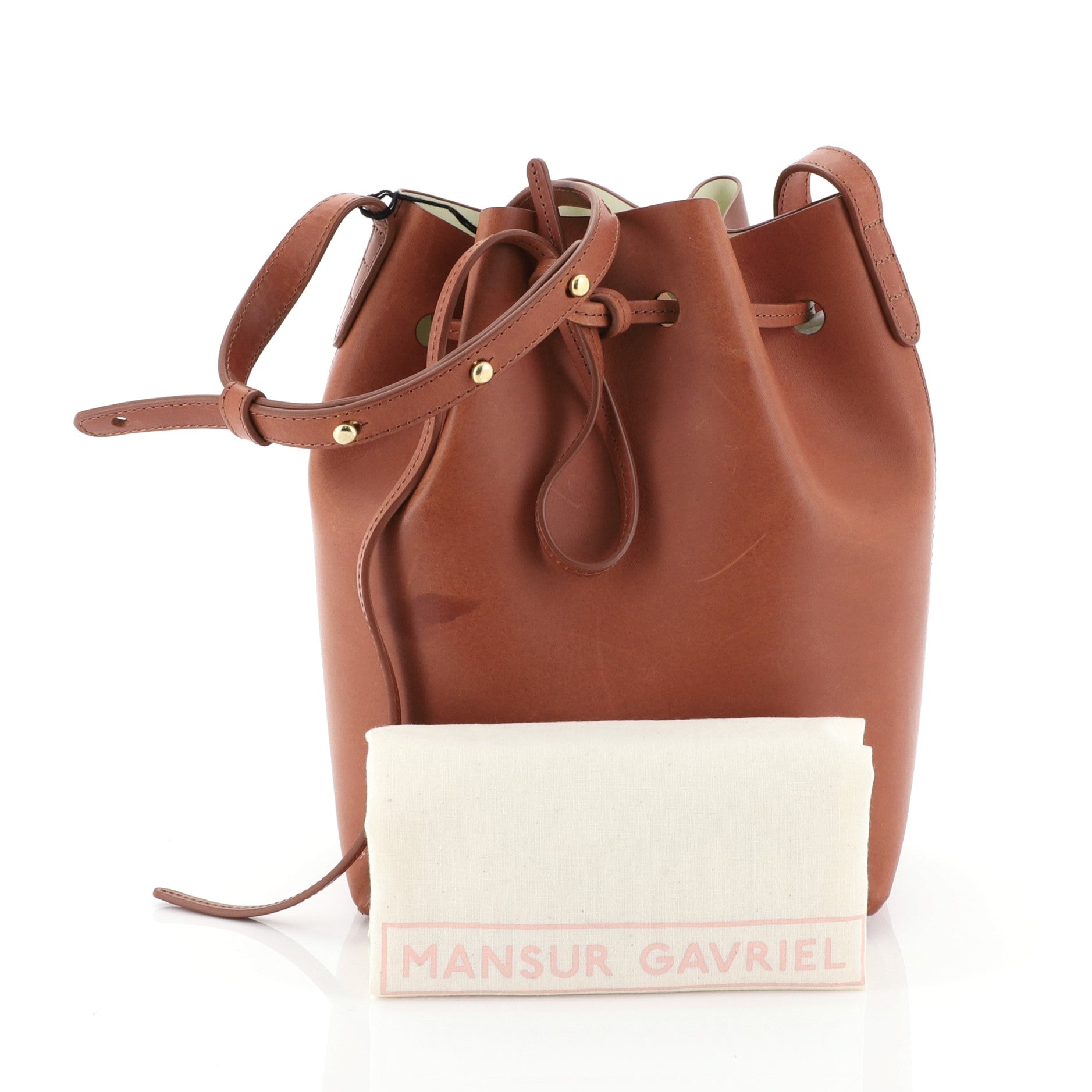 Bucket Bag Leather Mini