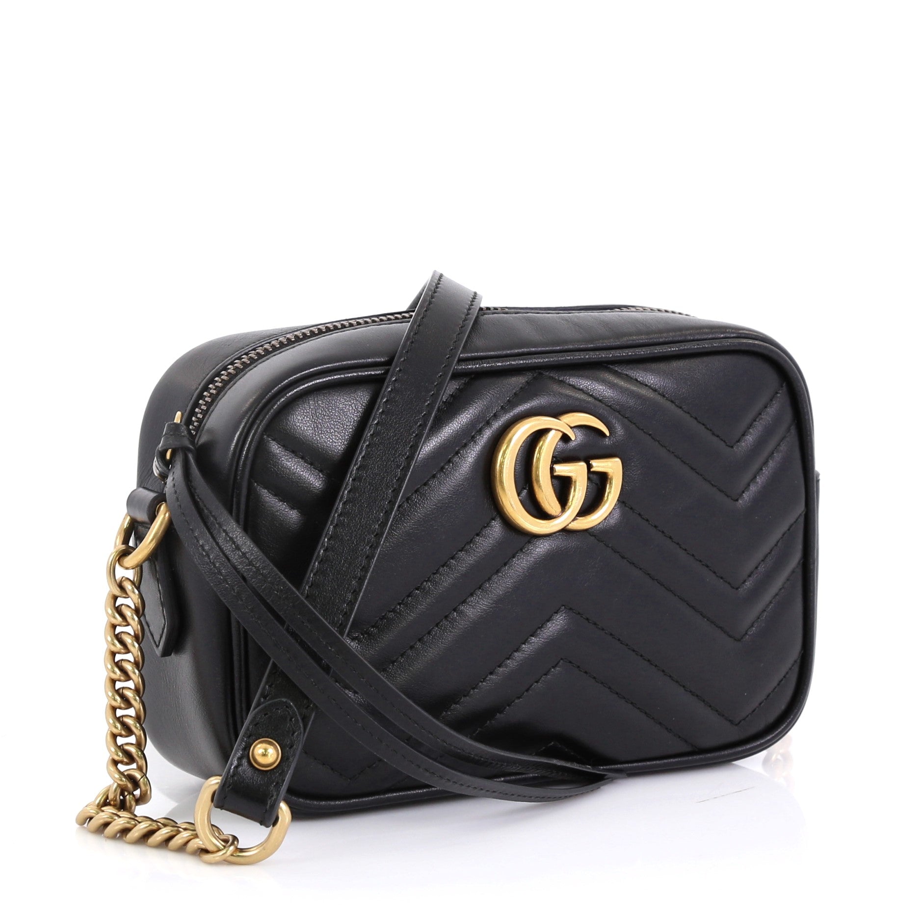 GG Marmont Shoulder Bag Matelasse Leather Mini