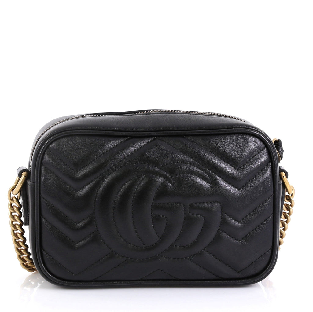 GG Marmont Shoulder Bag Matelasse Leather Mini