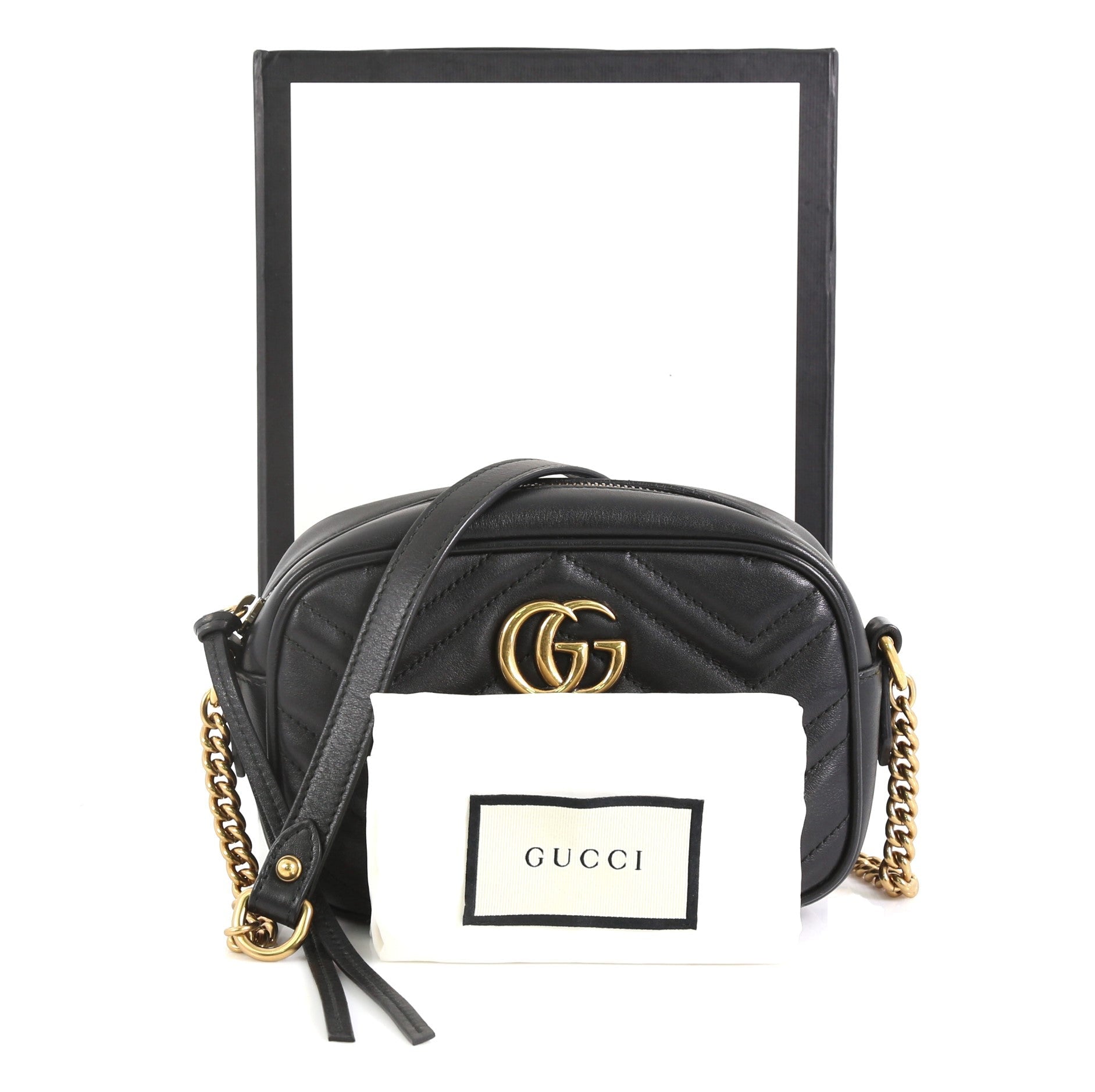GG Marmont Shoulder Bag Matelasse Leather Mini