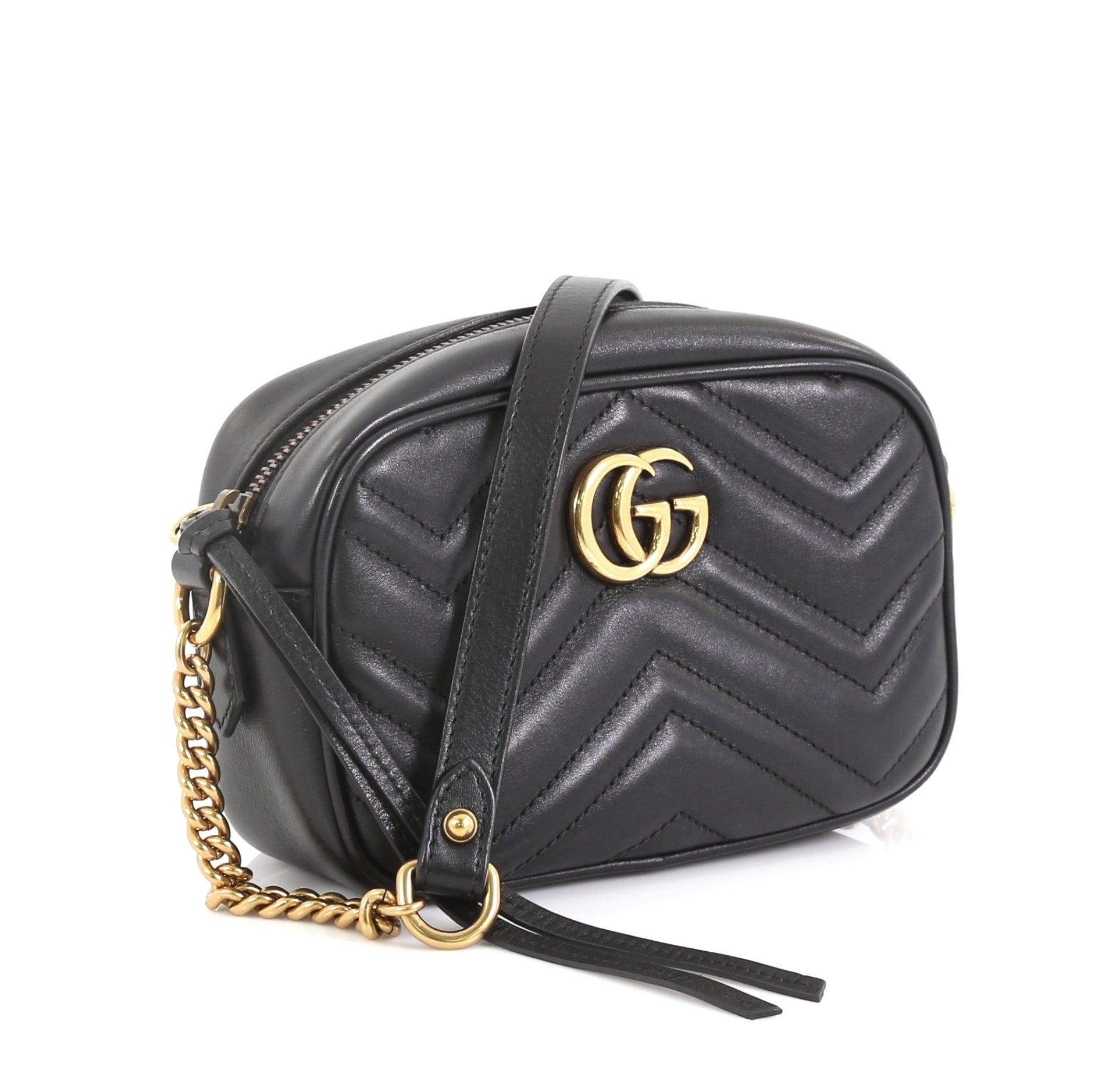 GG Marmont Shoulder Bag Matelasse Leather Mini