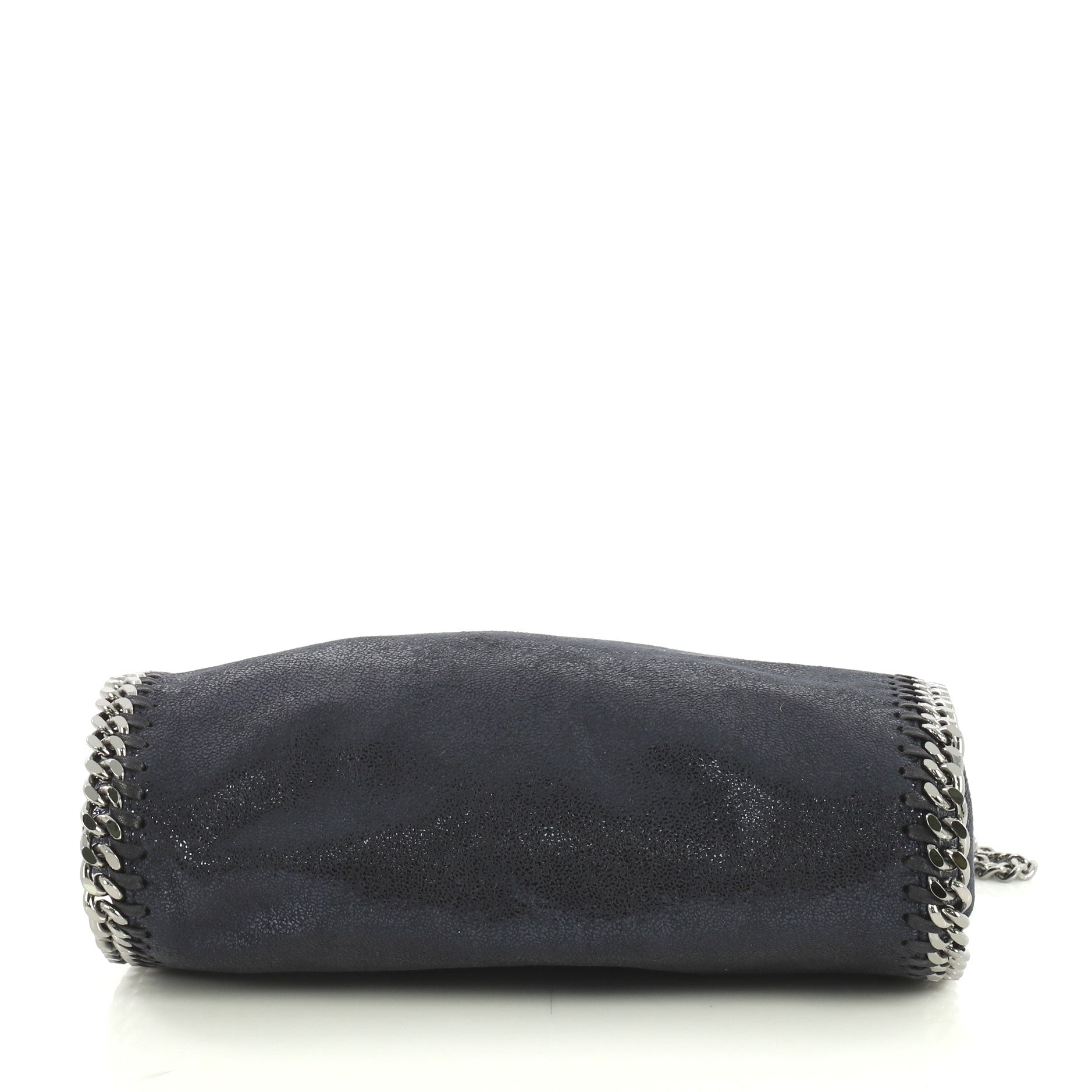 Falabella Fold Over Crossbody Bag Studded Shaggy Deer Mini