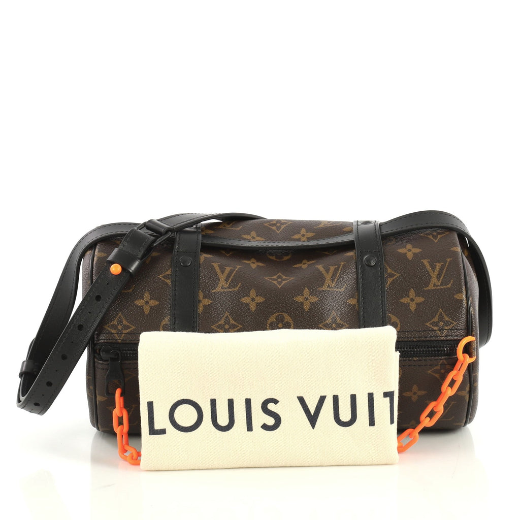 Solar Ray Papillon Messenger Monogram Canvas Mini
