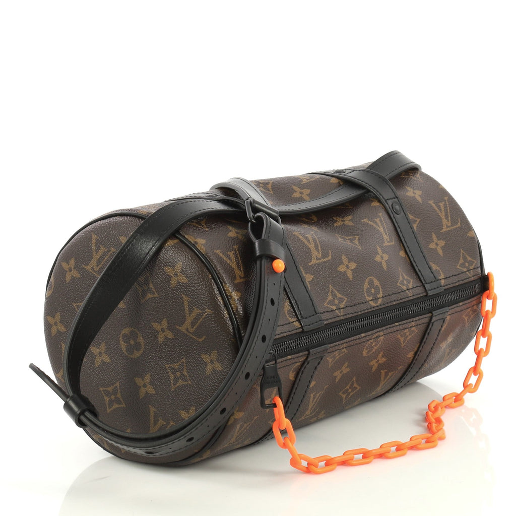 Solar Ray Papillon Messenger Monogram Canvas Mini