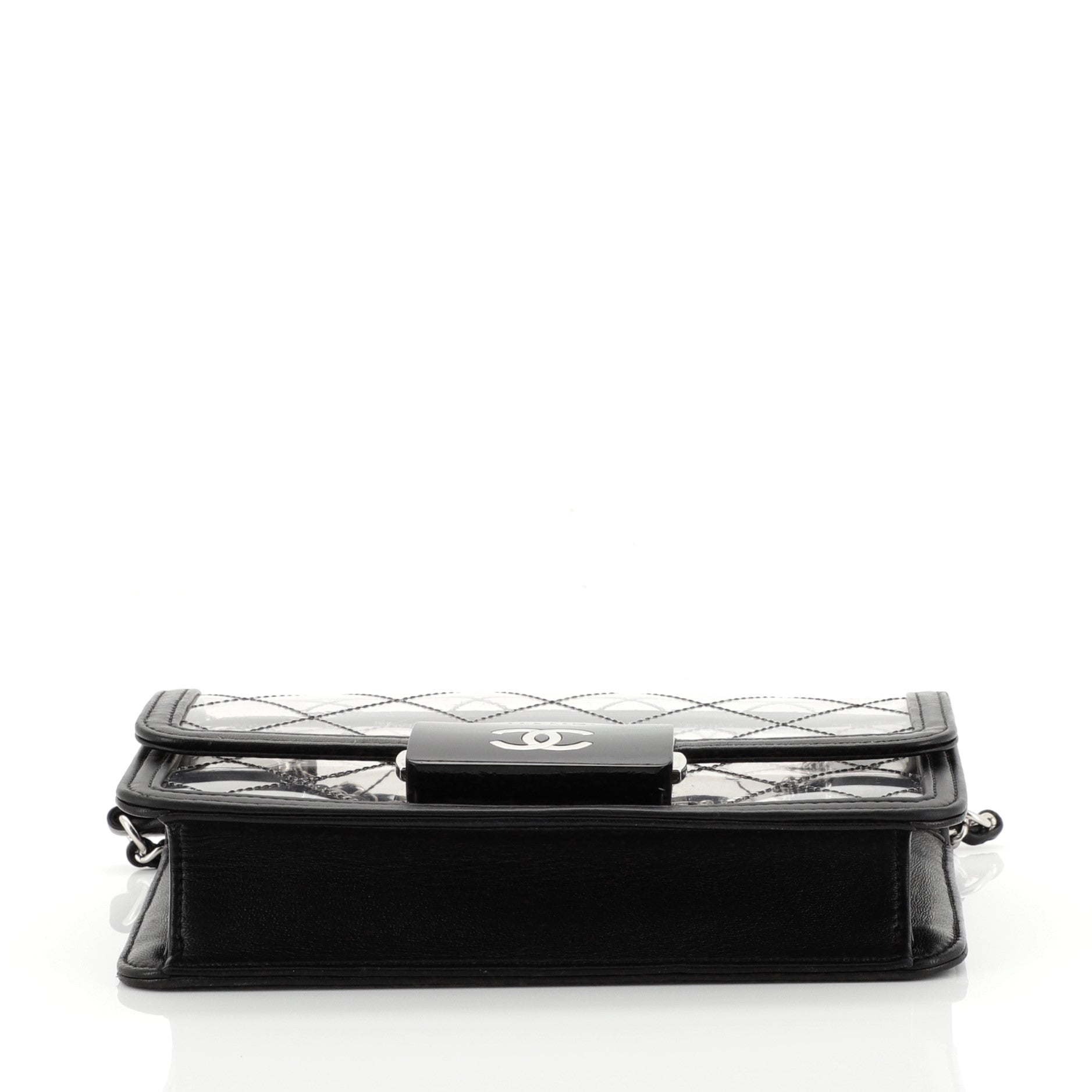 Beauty Lock Flap Bag Quilted PVC With Lambskin Mini