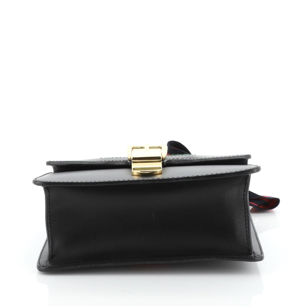 Sylvie Chain Shoulder Bag Leather Mini