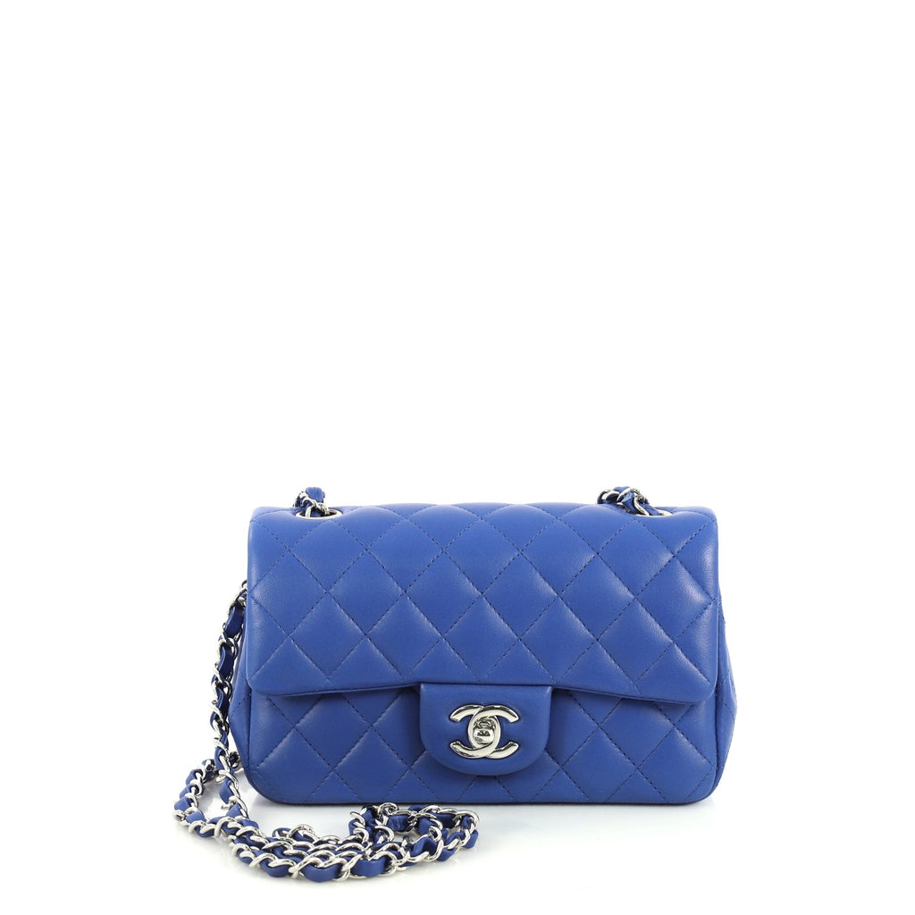 Classic Single Flap Bag Quilted Lambskin Mini