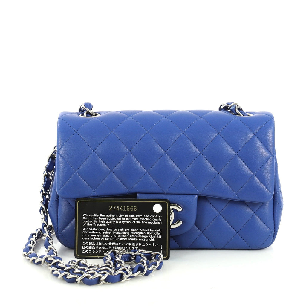 Classic Single Flap Bag Quilted Lambskin Mini