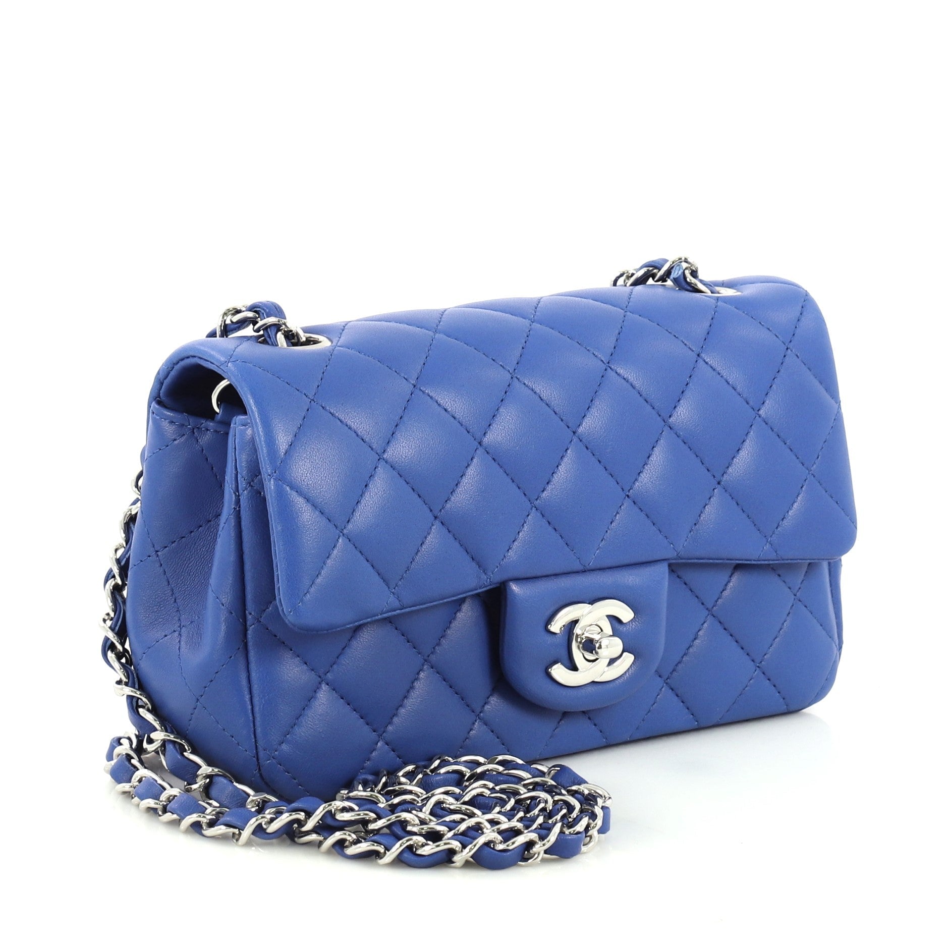 Classic Single Flap Bag Quilted Lambskin Mini