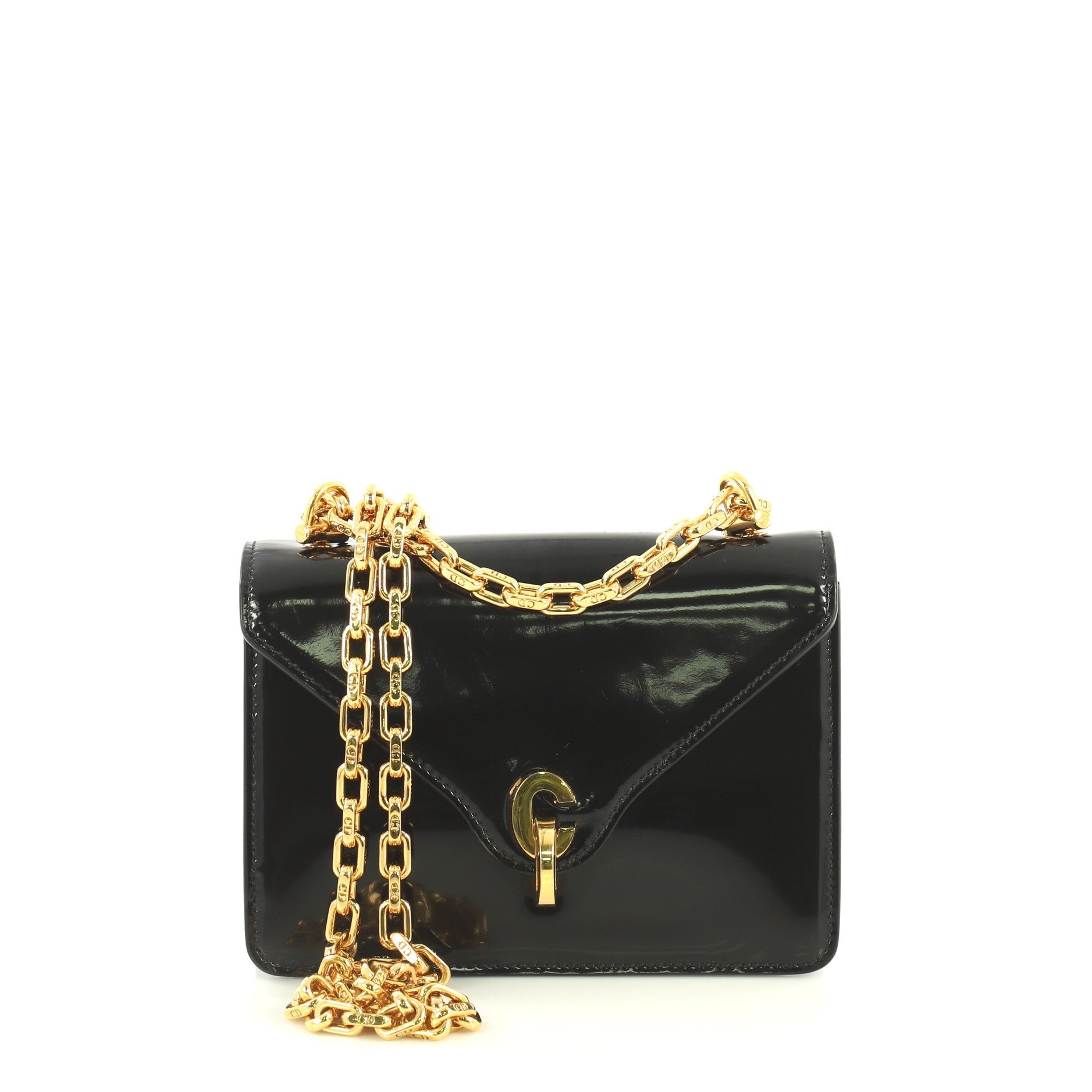 C'est Dior Flap Bag Patent Mini