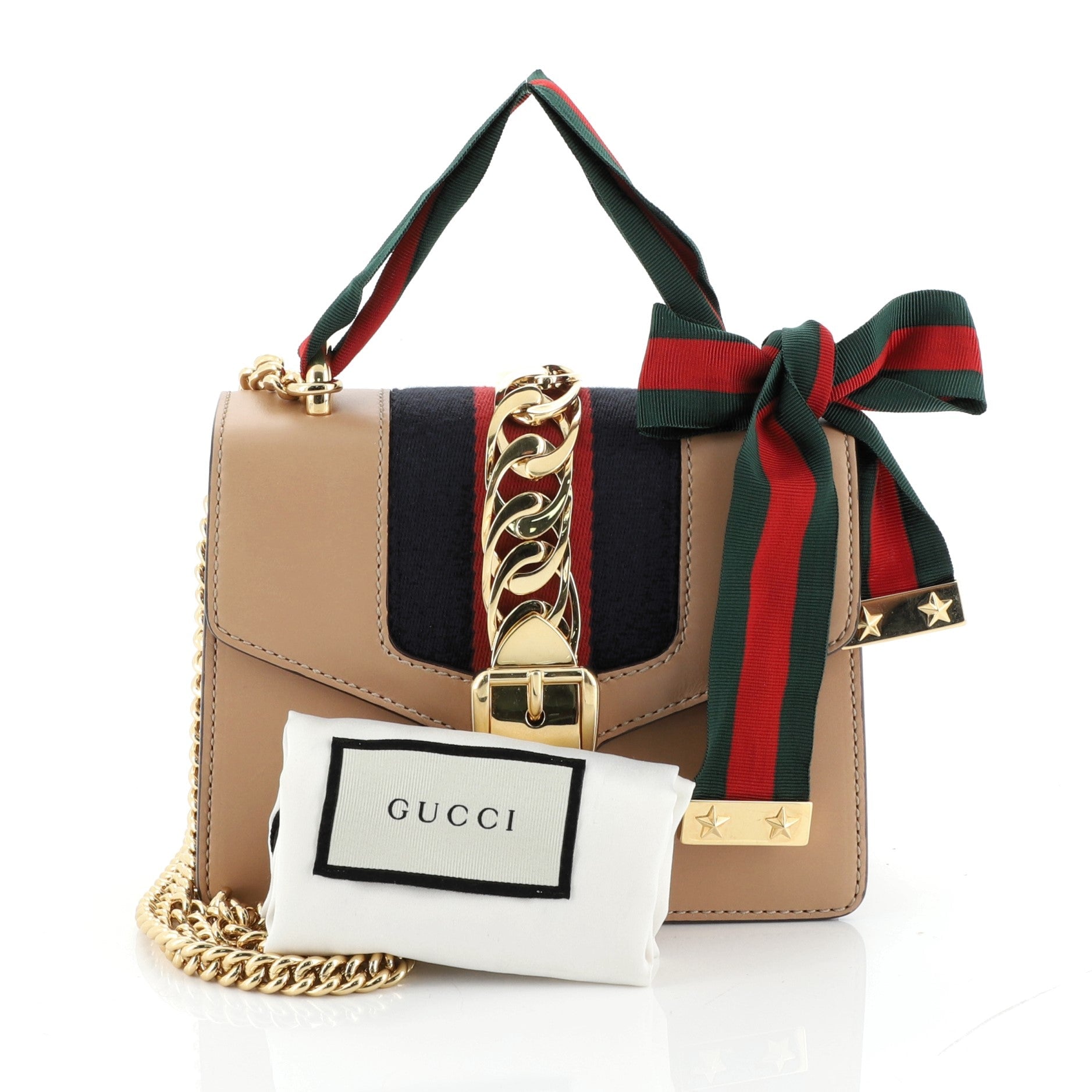 Sylvie Chain Shoulder Bag Leather Mini