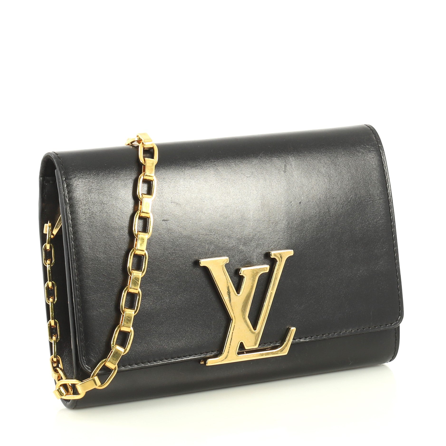 Chain Louise Clutch Leather GM