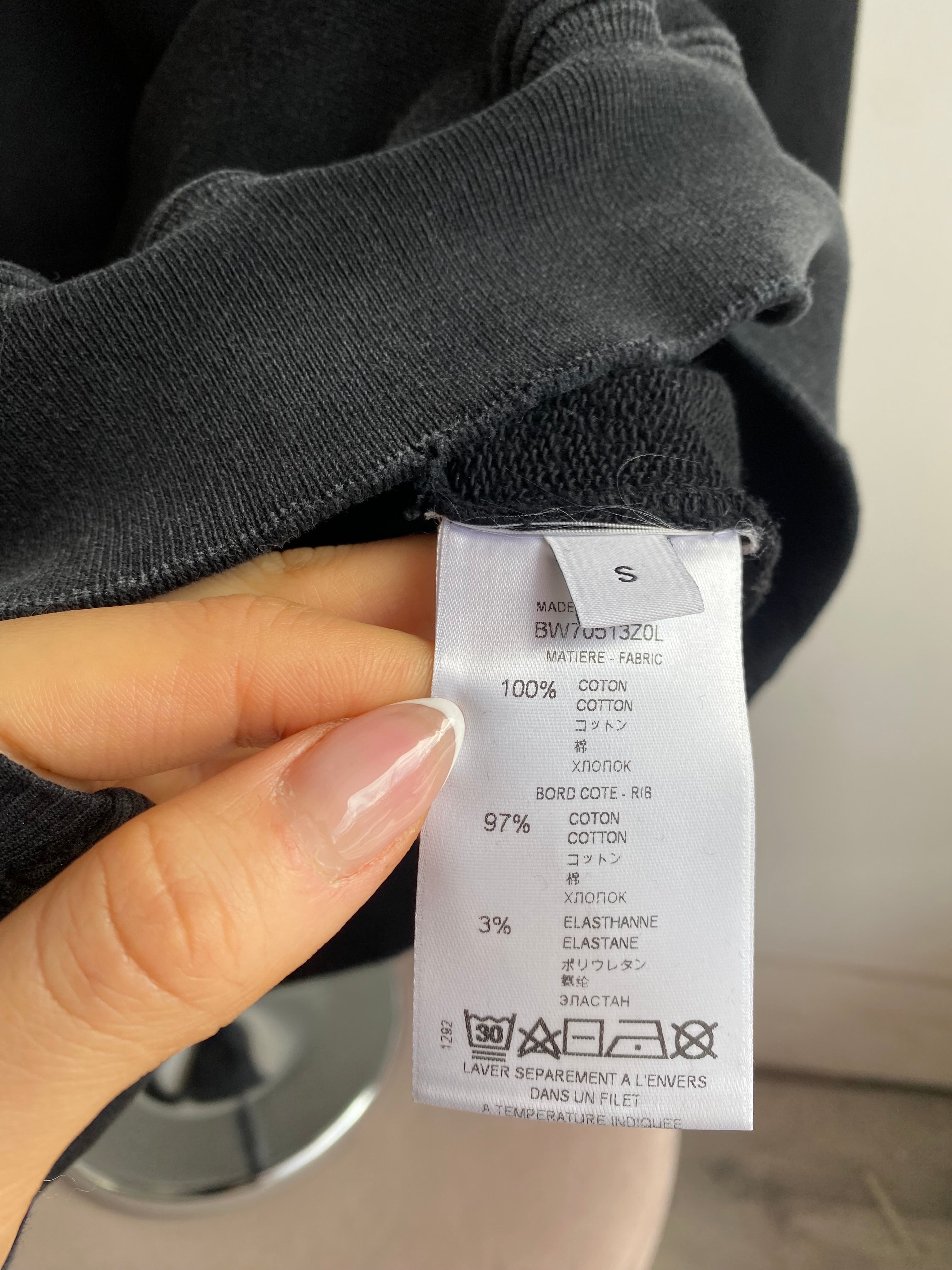 Givenchy Distressed Logo Hoodie - S / M