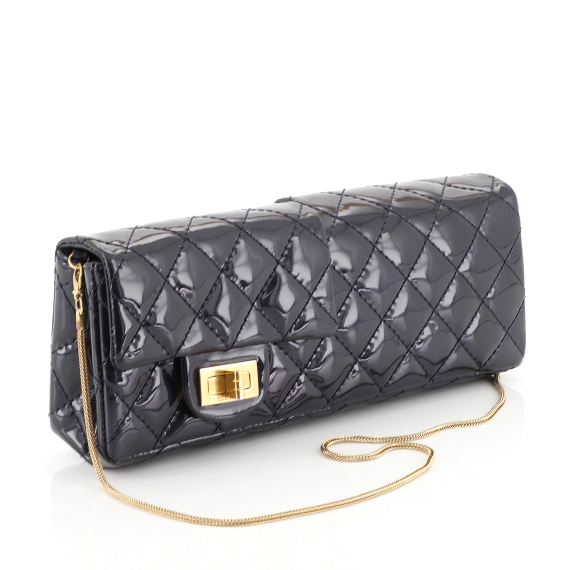 Reissue Reversible Clutch Quilted Patent