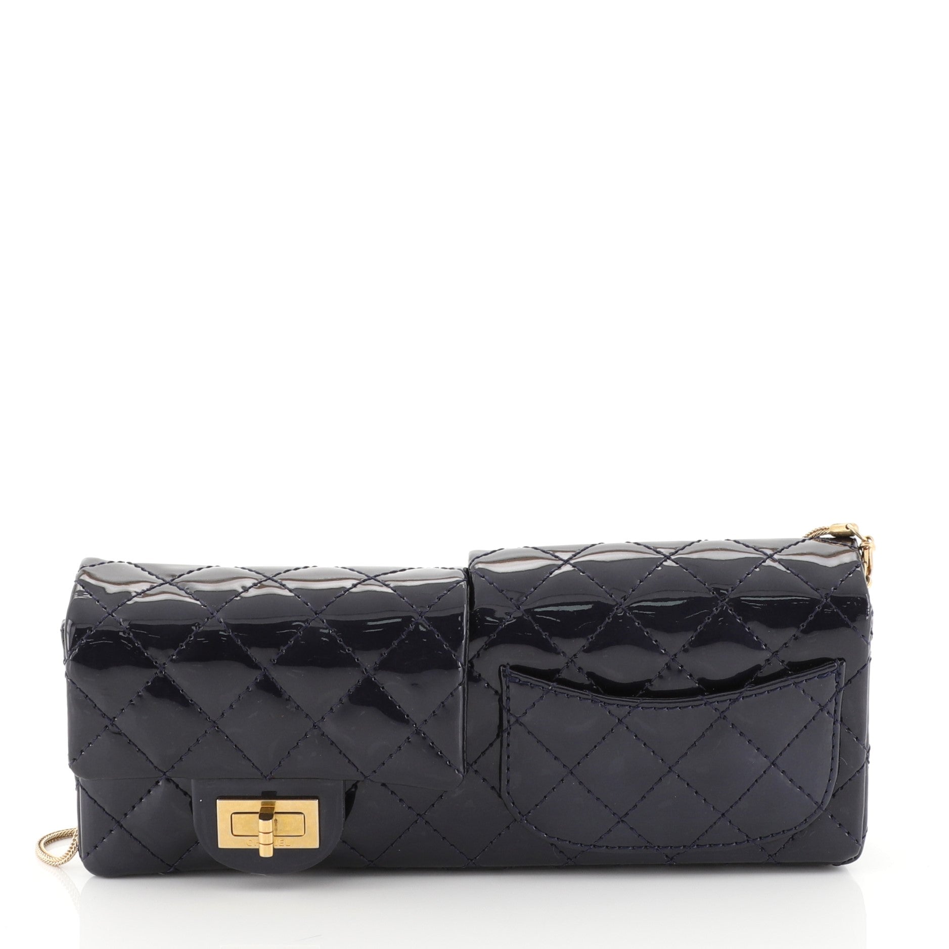 Reissue Reversible Clutch Quilted Patent