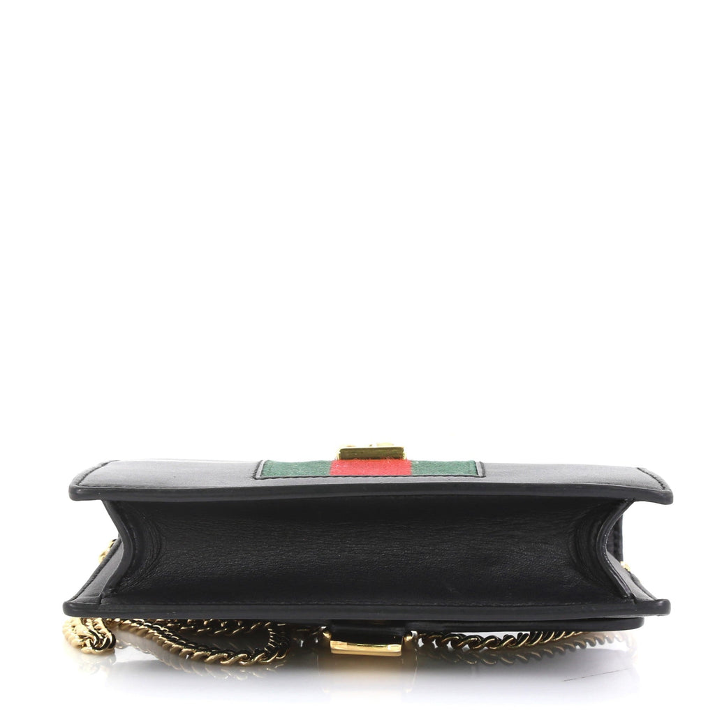 Sylvie Chain Shoulder Bag Leather Super Mini
