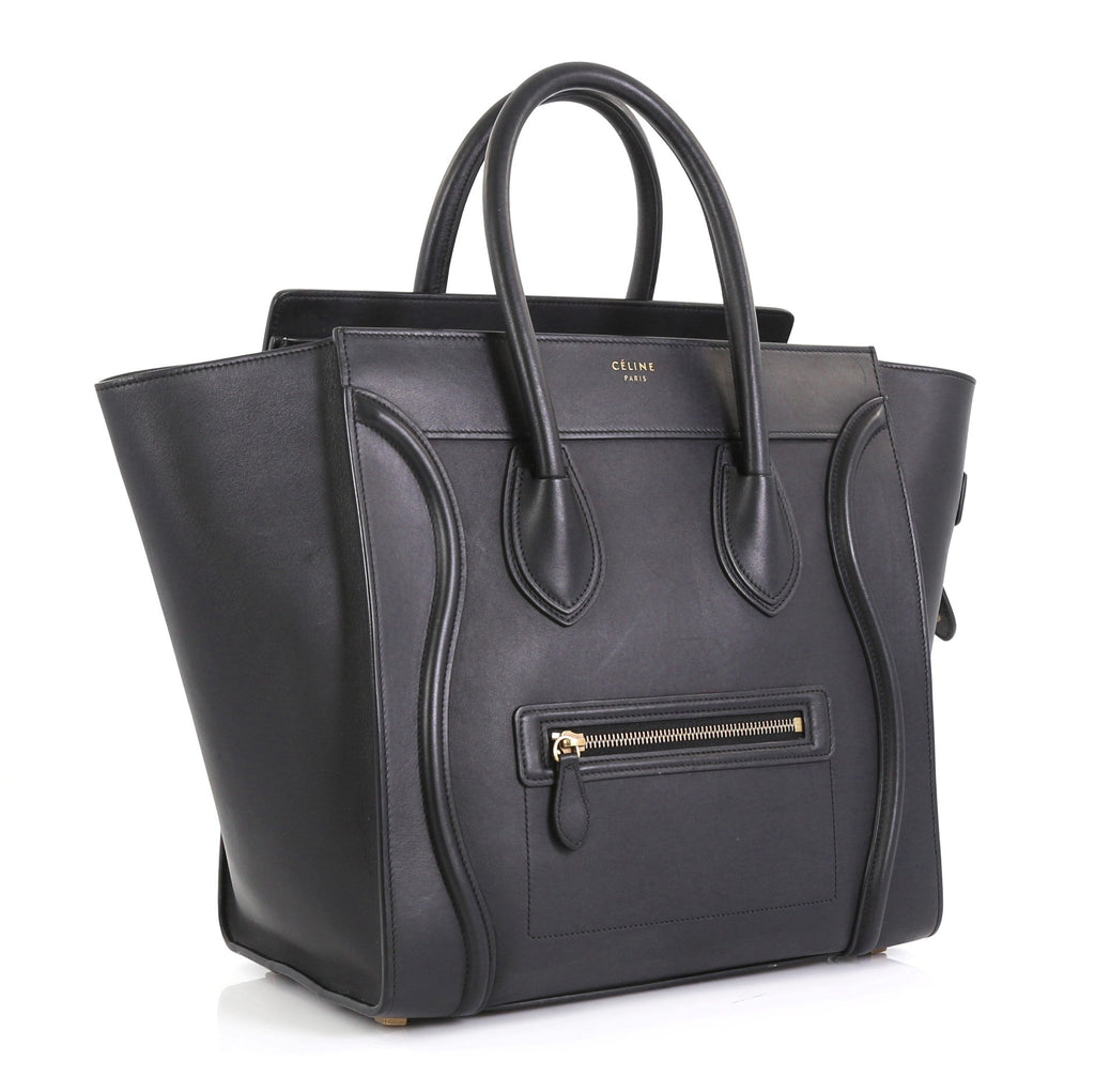 Luggage Handbag Smooth Leather Mini