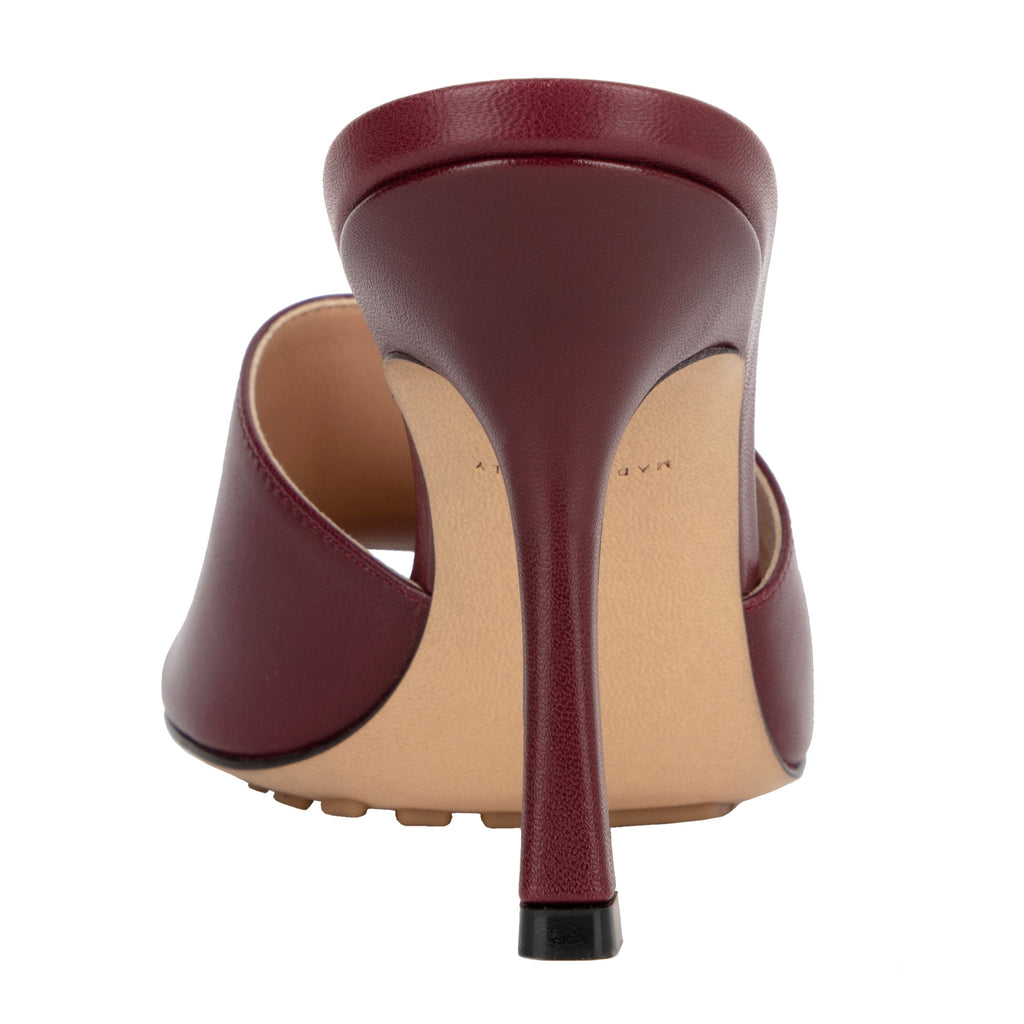 Women's Bottega Veneta Stretch Mule Merlot
