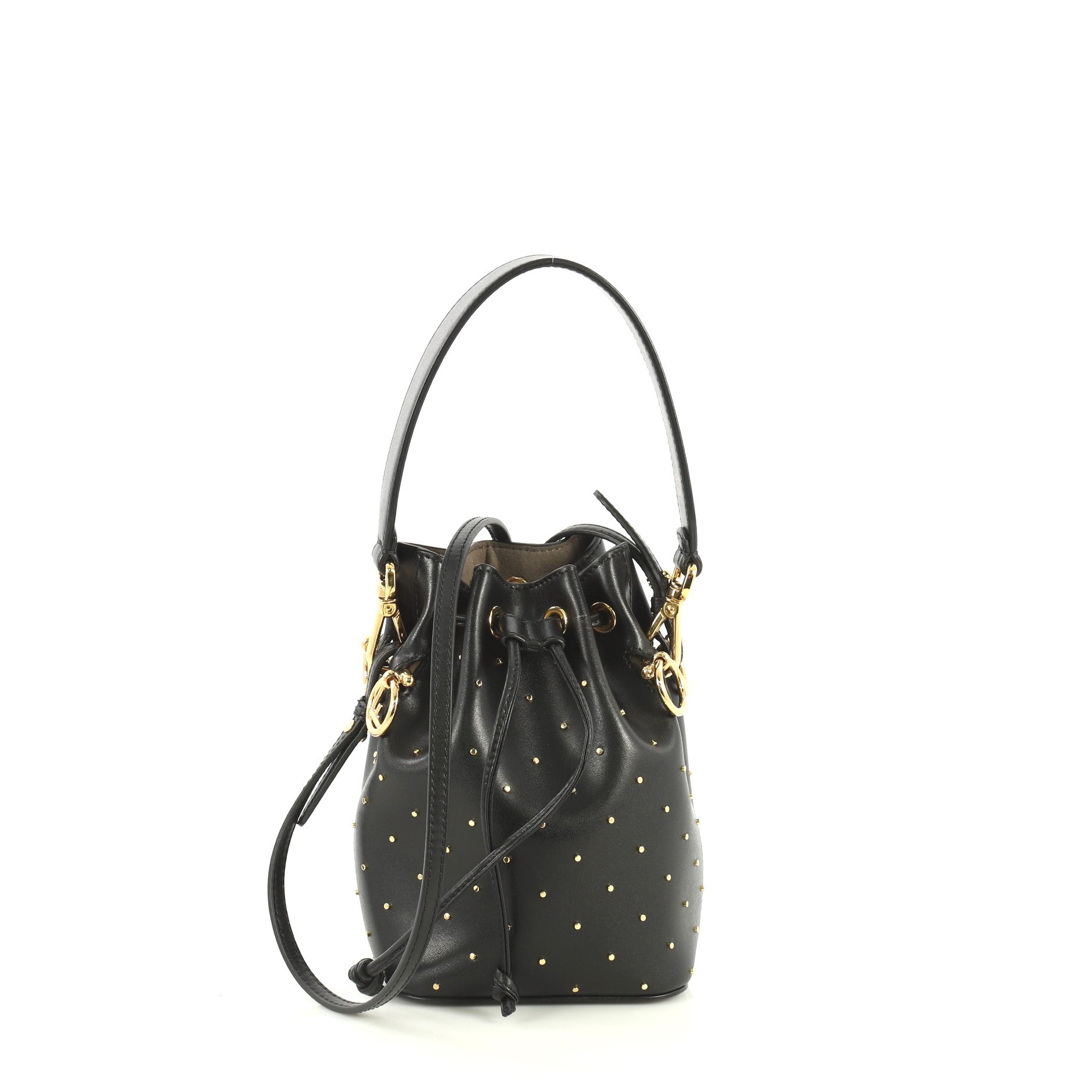 Mon Tresor Bucket Bag Studded Leather Mini