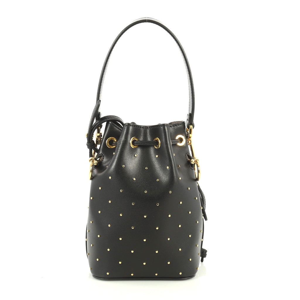 Mon Tresor Bucket Bag Studded Leather Mini