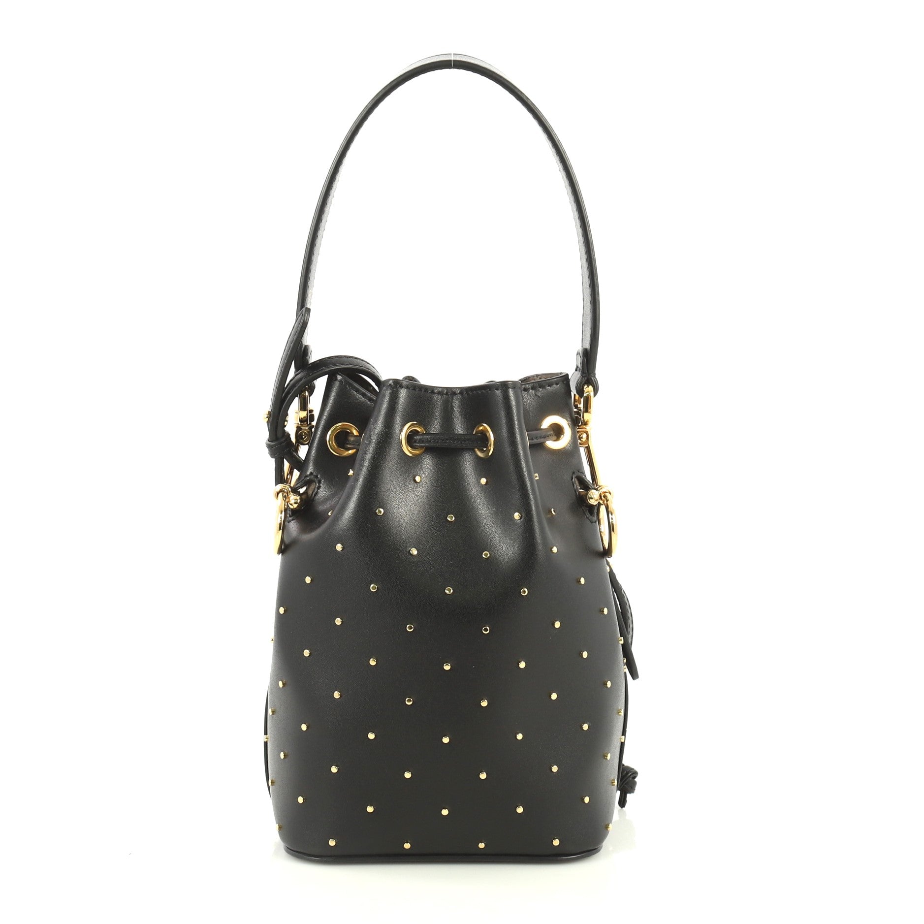 Mon Tresor Bucket Bag Studded Leather Mini