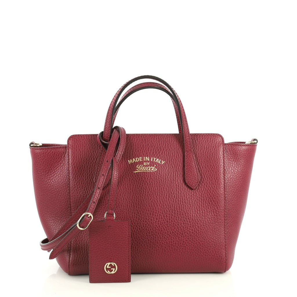 Swing Crossbody Bag Pebbled Leather Mini