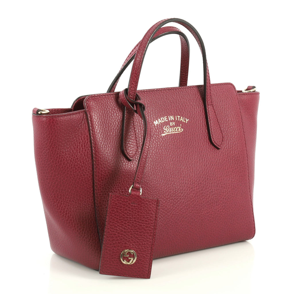 Swing Crossbody Bag Pebbled Leather Mini