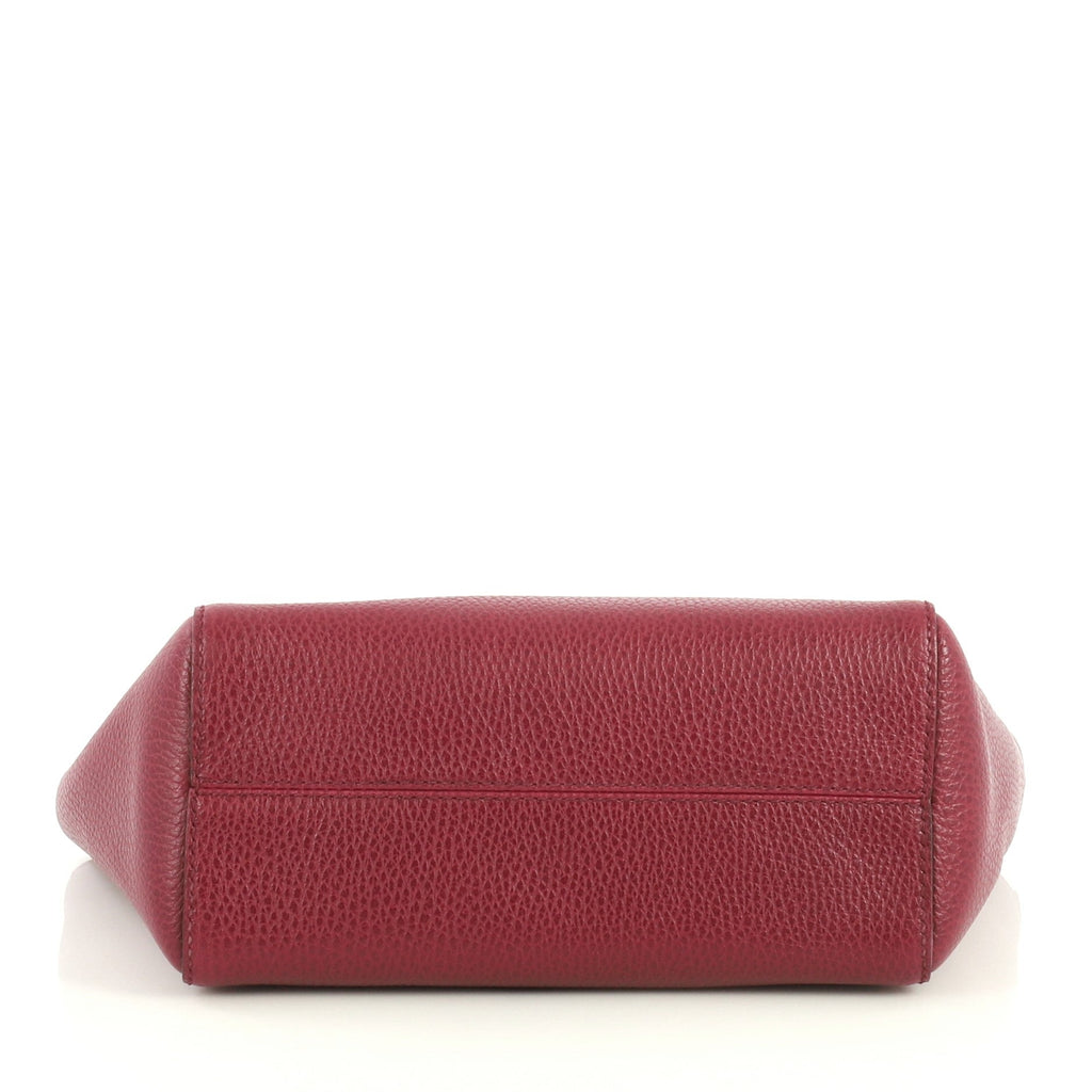 Swing Crossbody Bag Pebbled Leather Mini