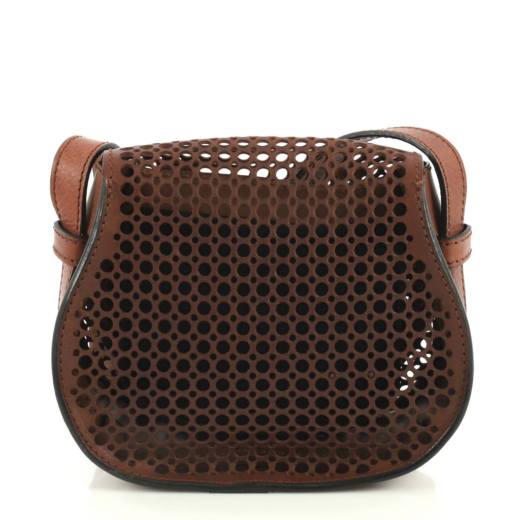 Marcie Crossbody Bag Perforated Leather Mini