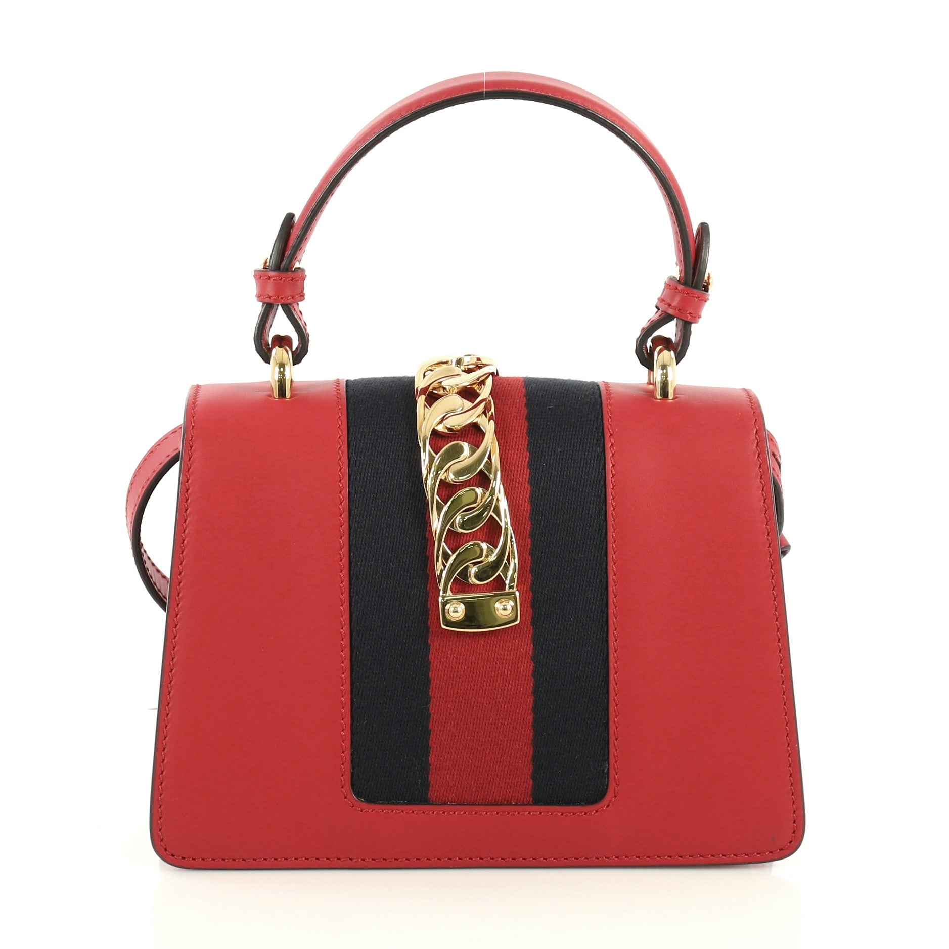 Sylvie Top Handle Bag Leather Mini