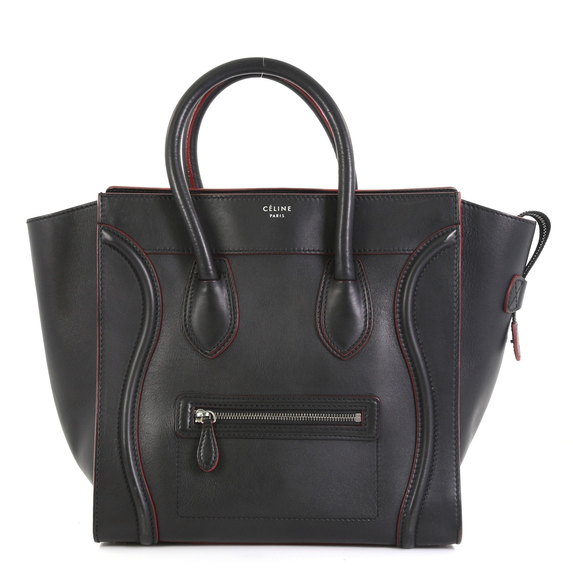 Luggage Handbag Smooth Leather Mini